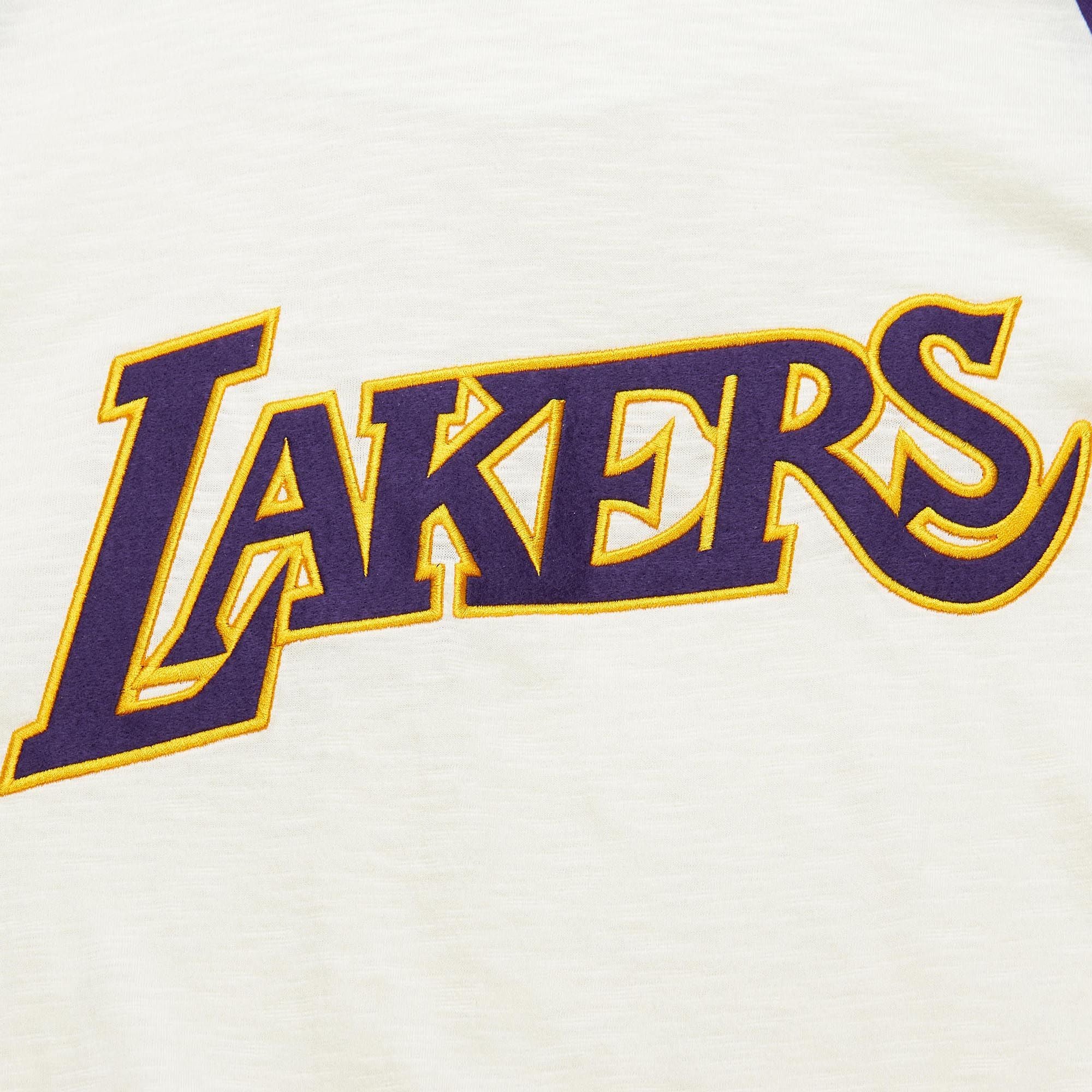 Lakers Legnd Slub HWC Wrdmk LS - Image 3