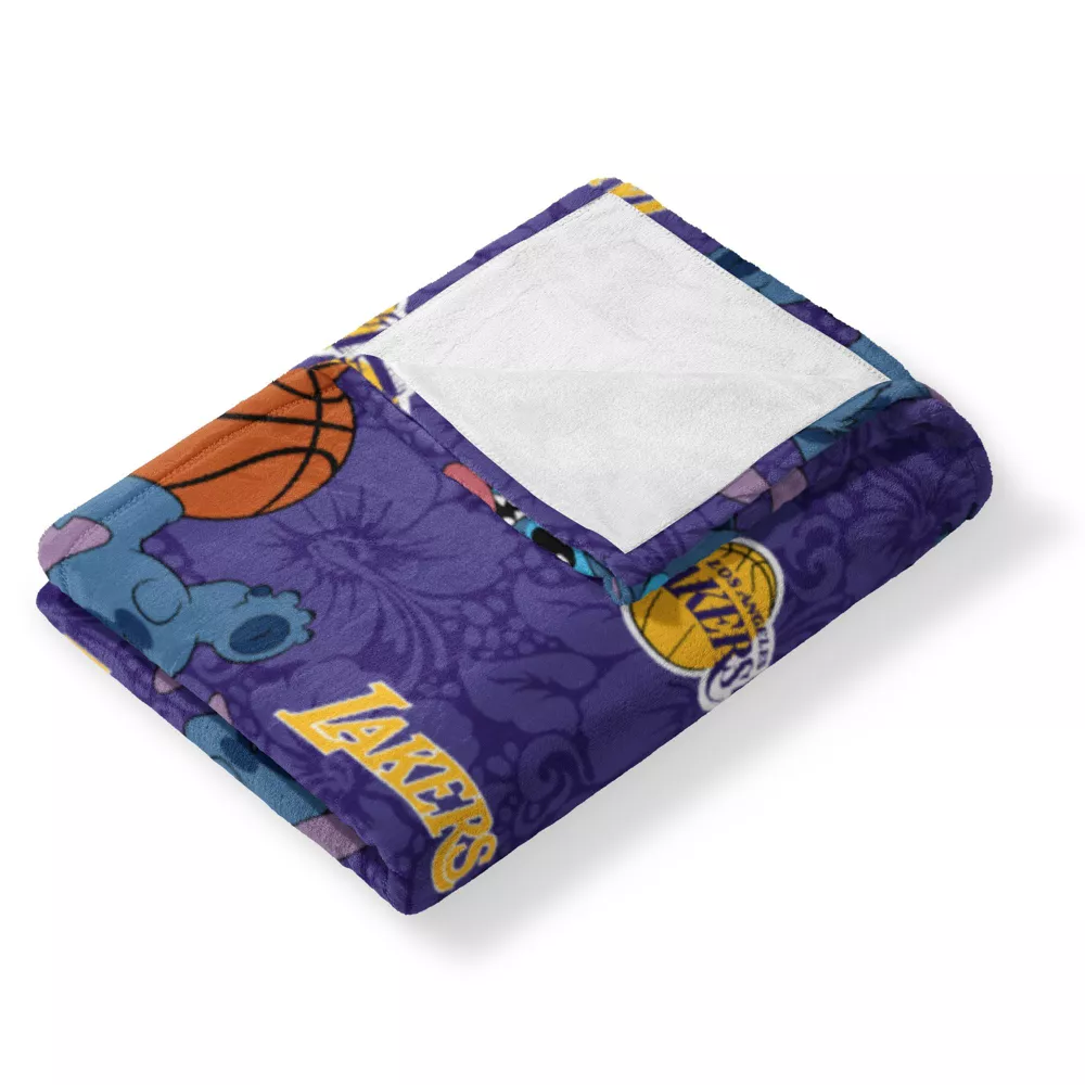 Lakers Lilo and Stitch Hugger Blanket - Image 4