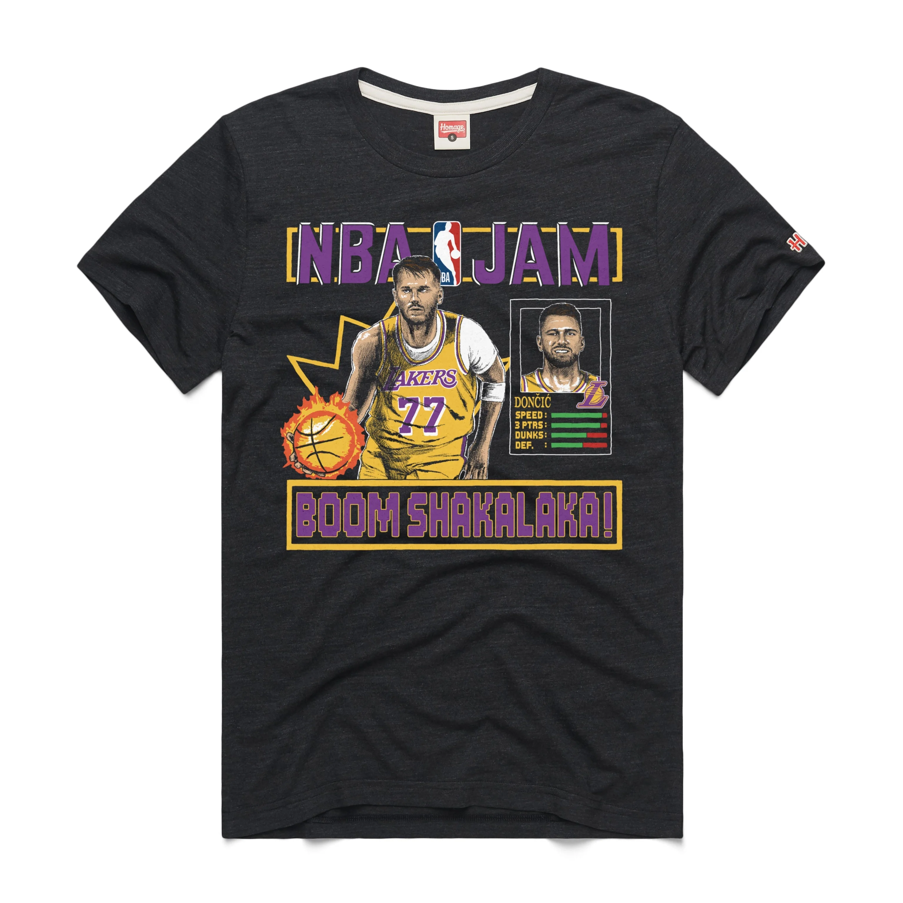 Lakers Luka NBA Jam Boom T-Shirt