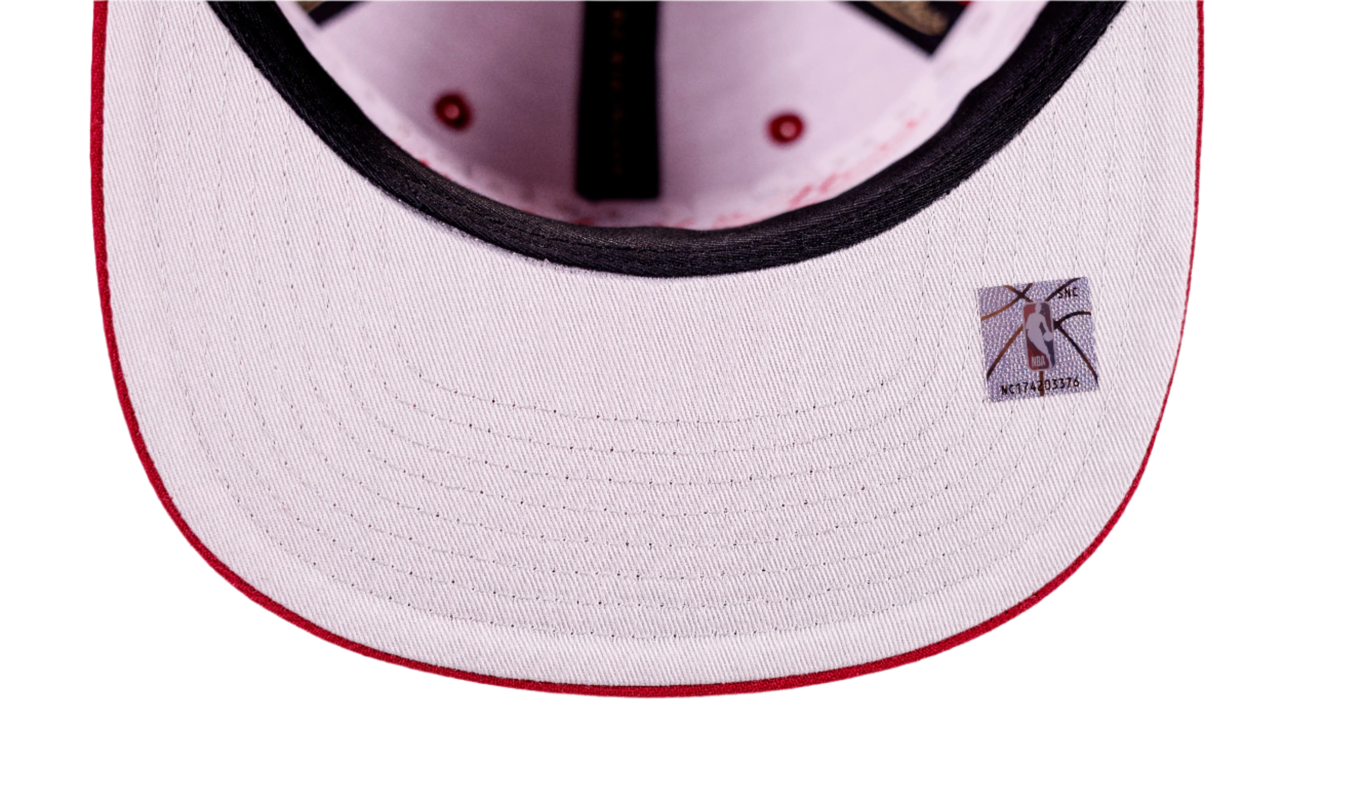 Lakers Merlot Shine Snapback Hat - Image 5