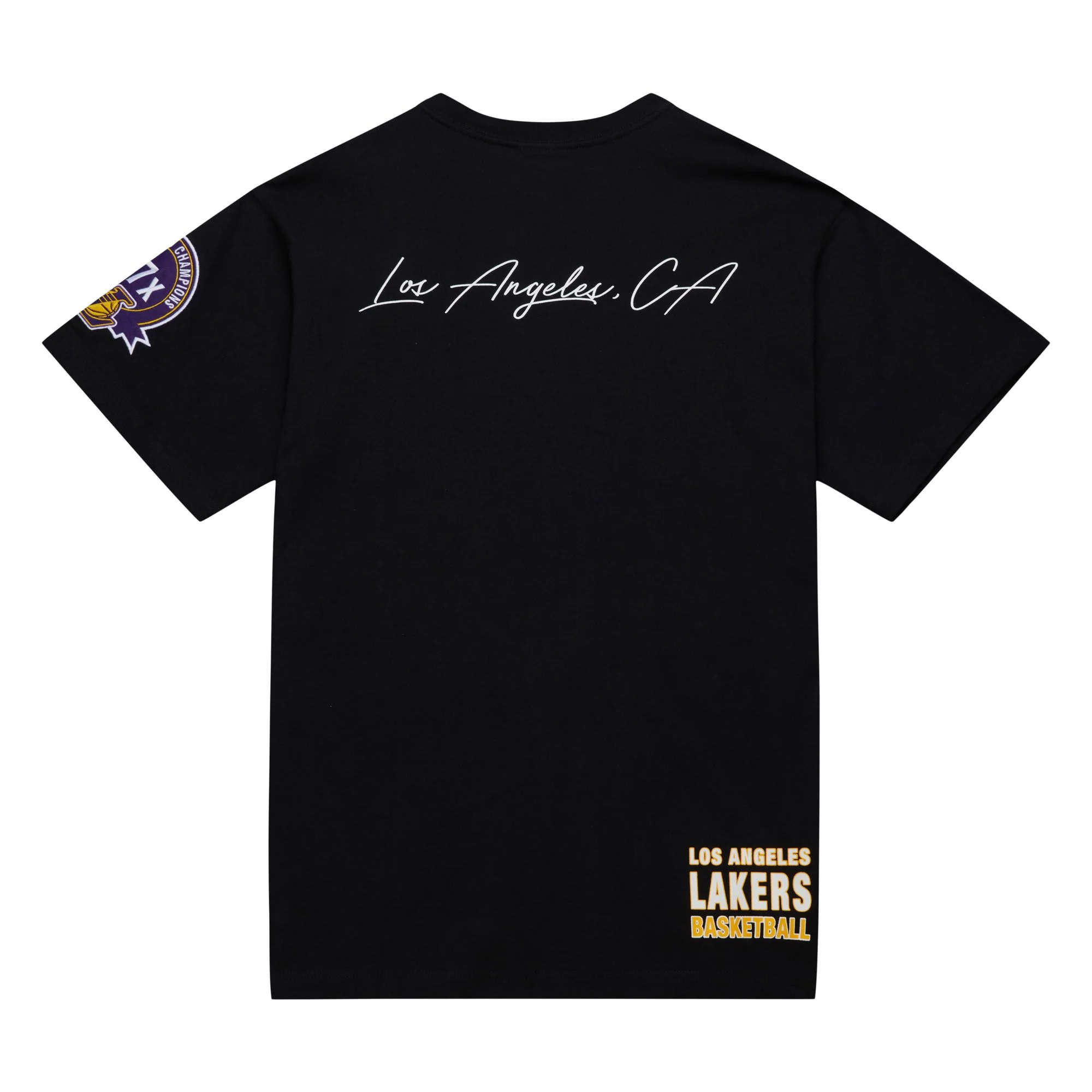 Lakers NBA Hometown SS Tee Vintage Logo - Image 2