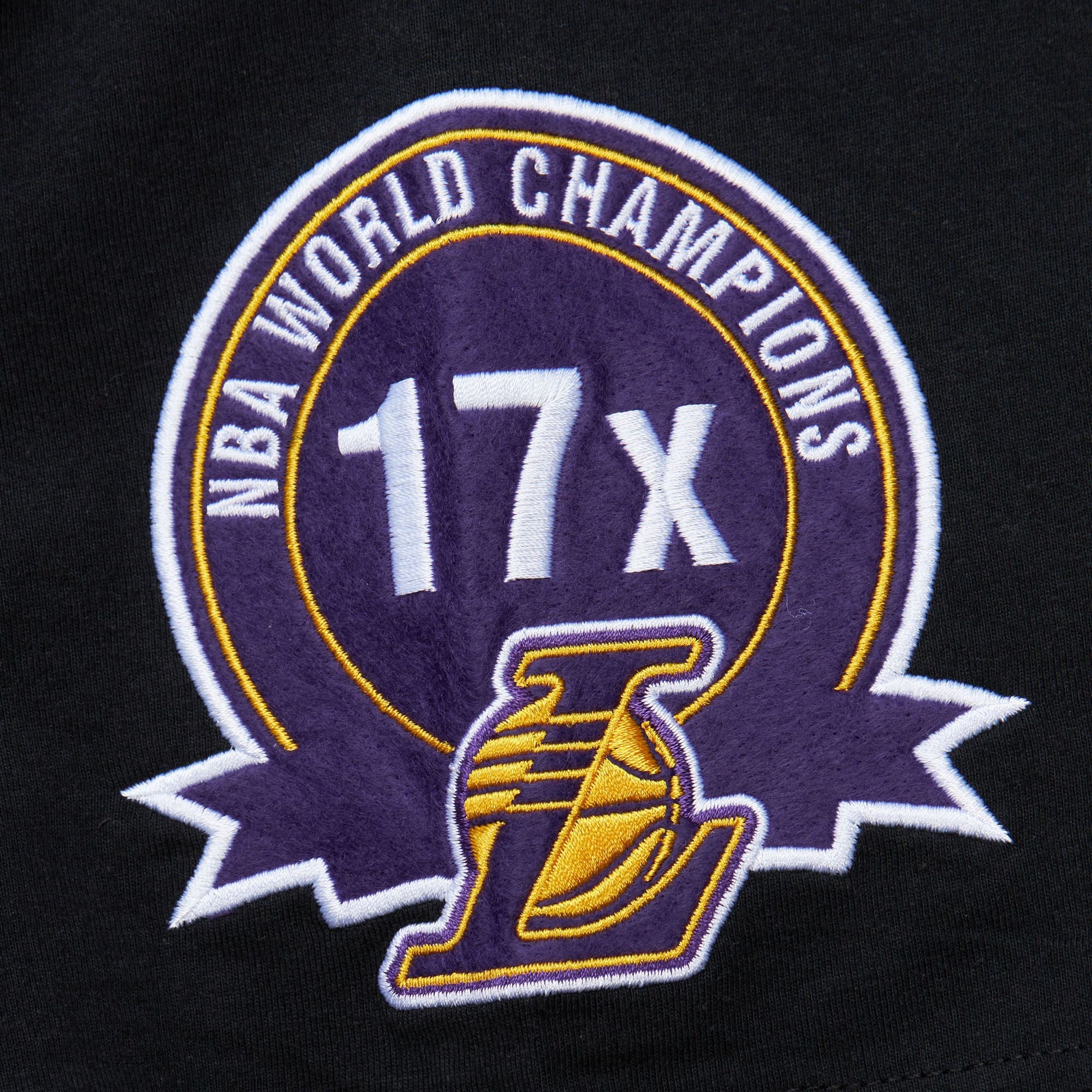 Lakers NBA Hometown SS Tee Vintage Logo - Image 5