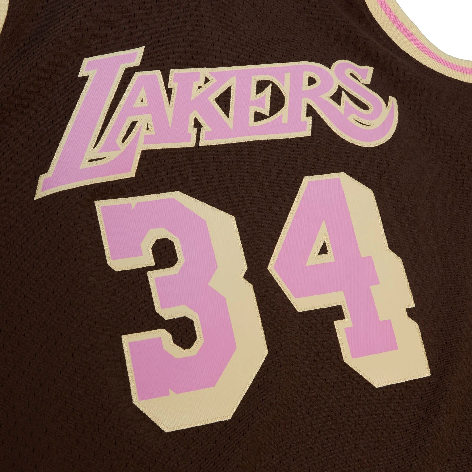 LAKERS ONEAL BROWN SUGAR BACON JERSEY - Image 3