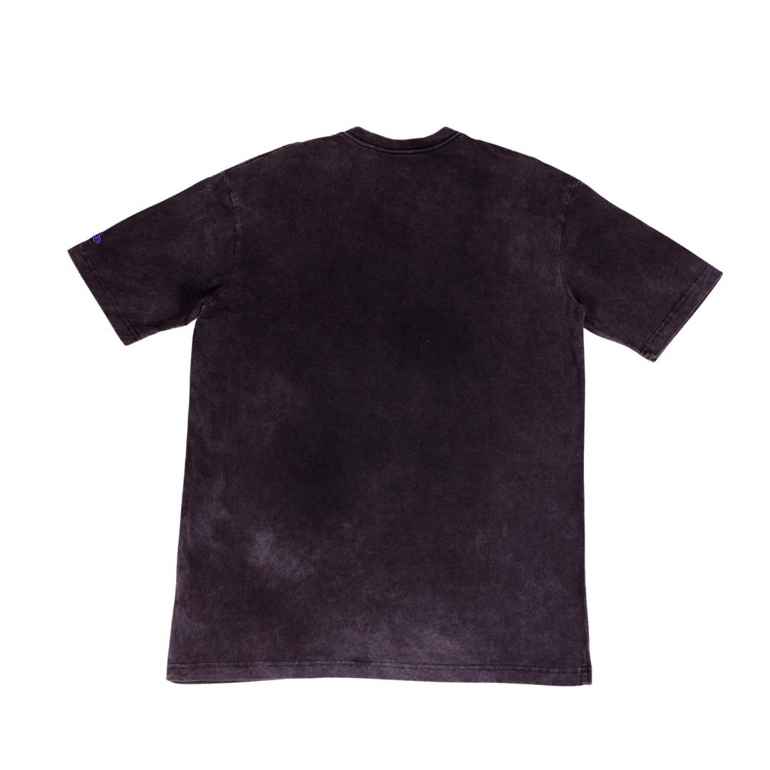 Lakers Oversized Acid Wash Primary Logo SS Tee - Image 2