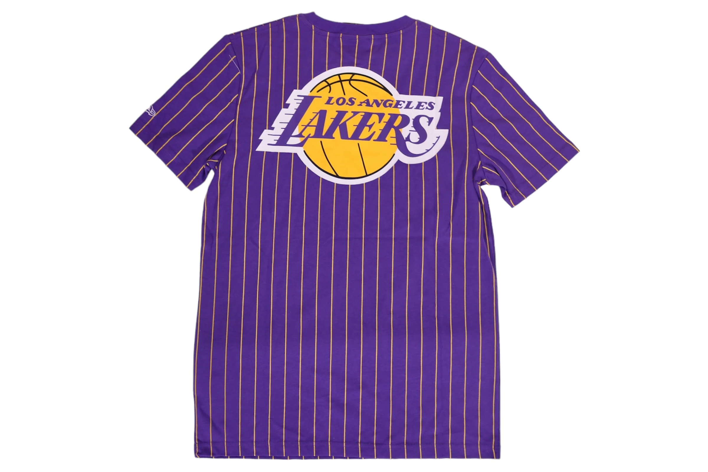 Lakers Purple Pinstripe Tee - Image 2