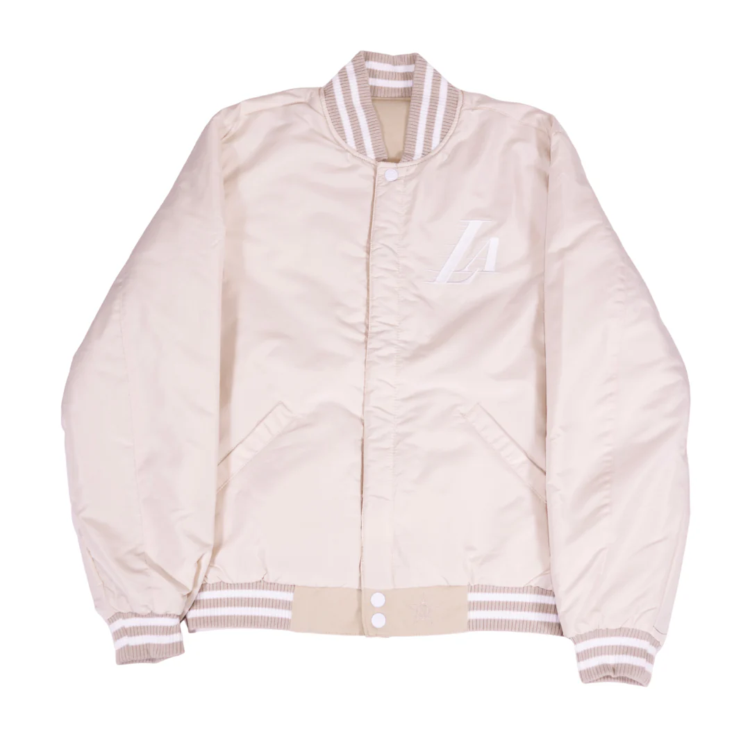 Lakers Reverse Fleece Button Snap Jacket - Image 3