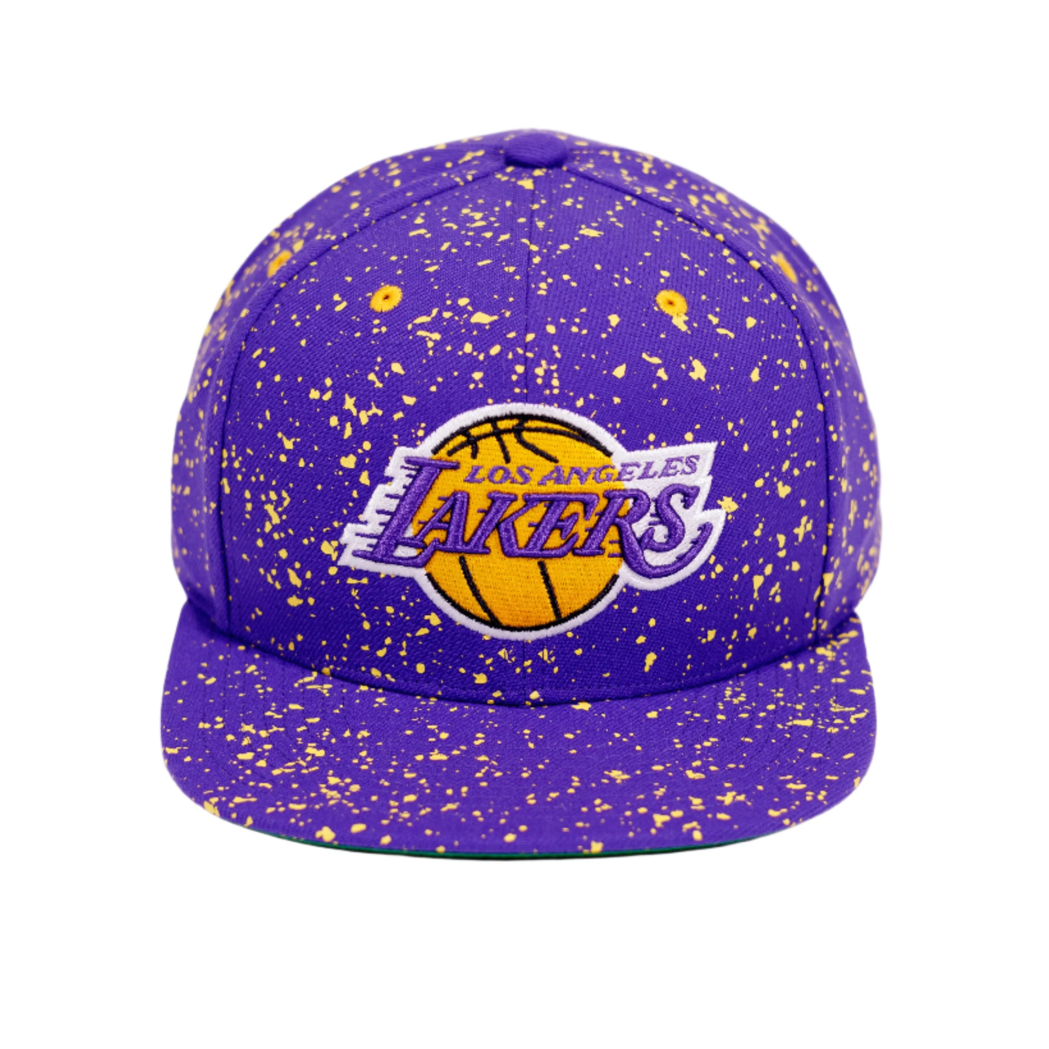 Lakers Splatter Snapback Hat - Image 2