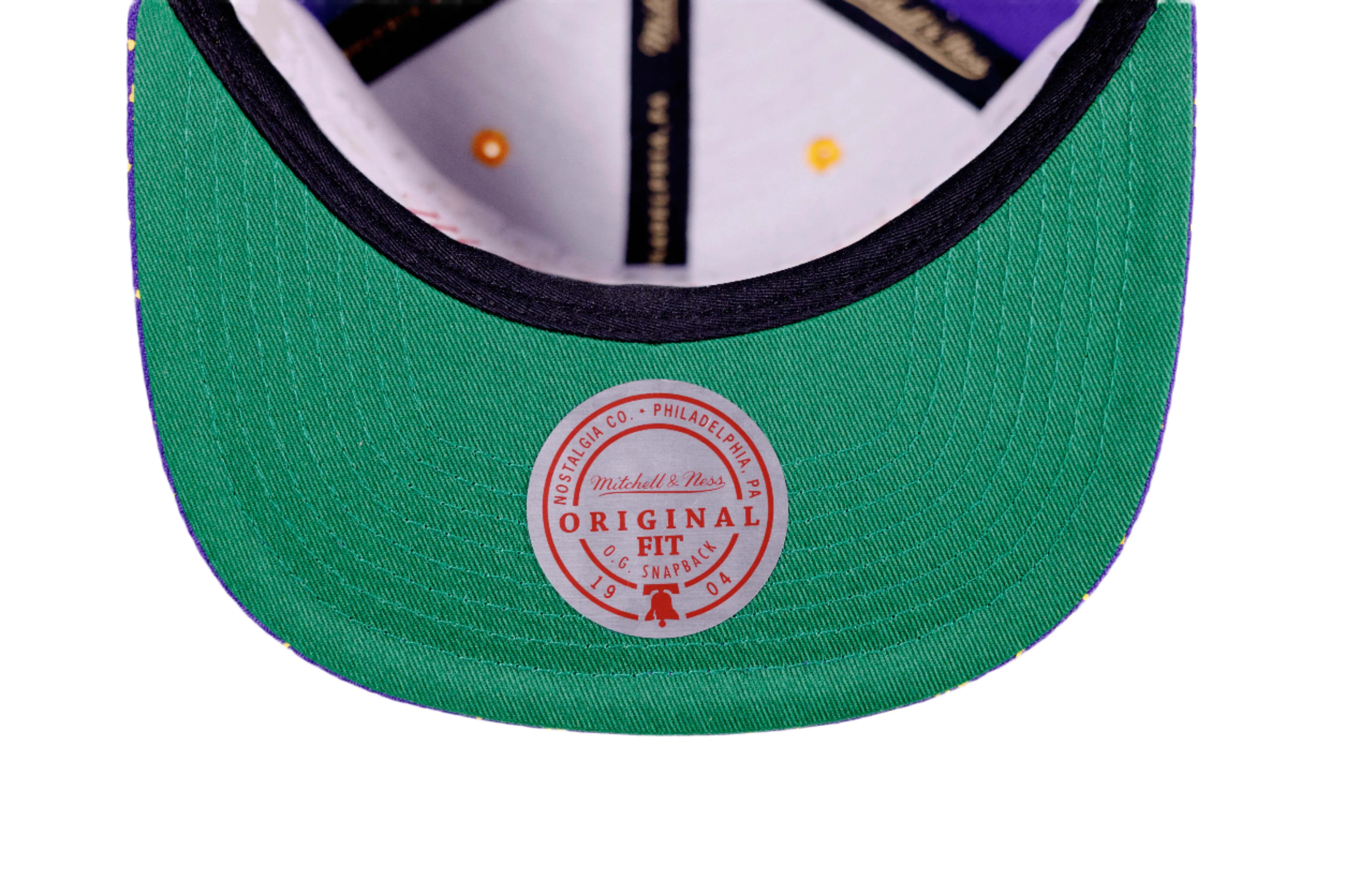 Lakers Splatter Snapback Hat - Image 5