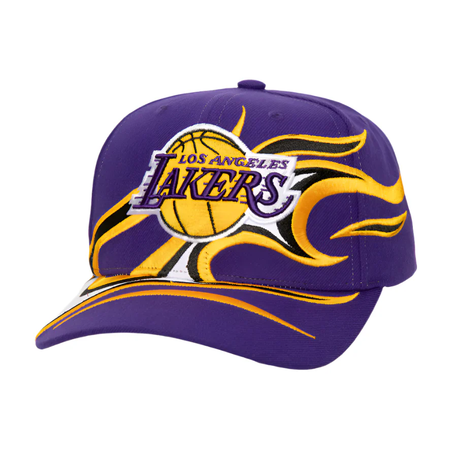 Lakers Turn and Burn Pro Snapback Hat