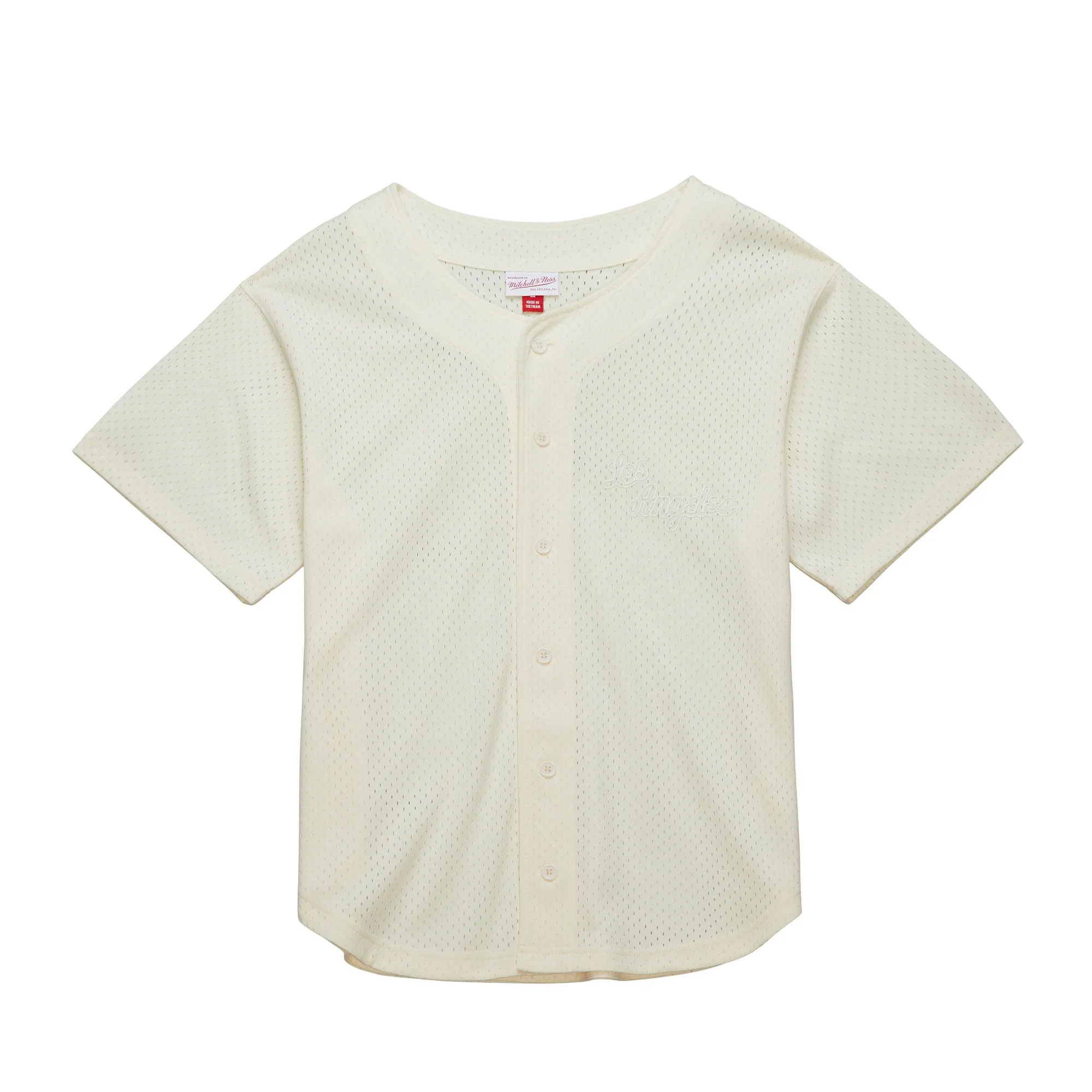 Lakers Wmns Dune Mesh Button Up Tee