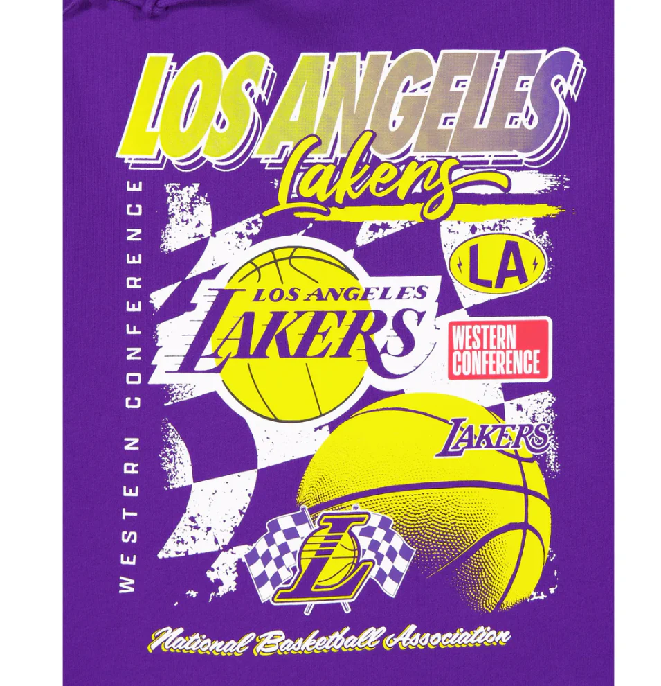 Lakers Wmns Rally Drv Hoodie - Image 3