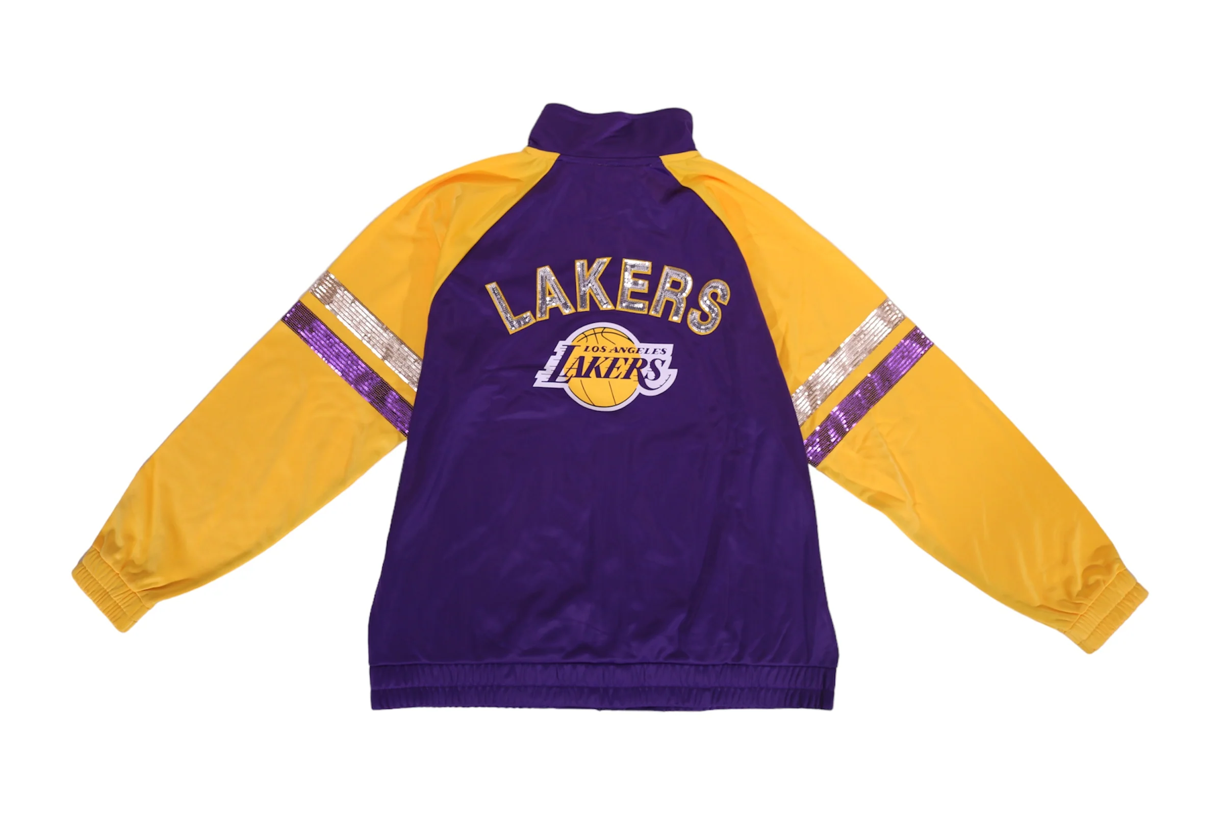 Lakers Wmns Wishbone Track Jacket - Image 2
