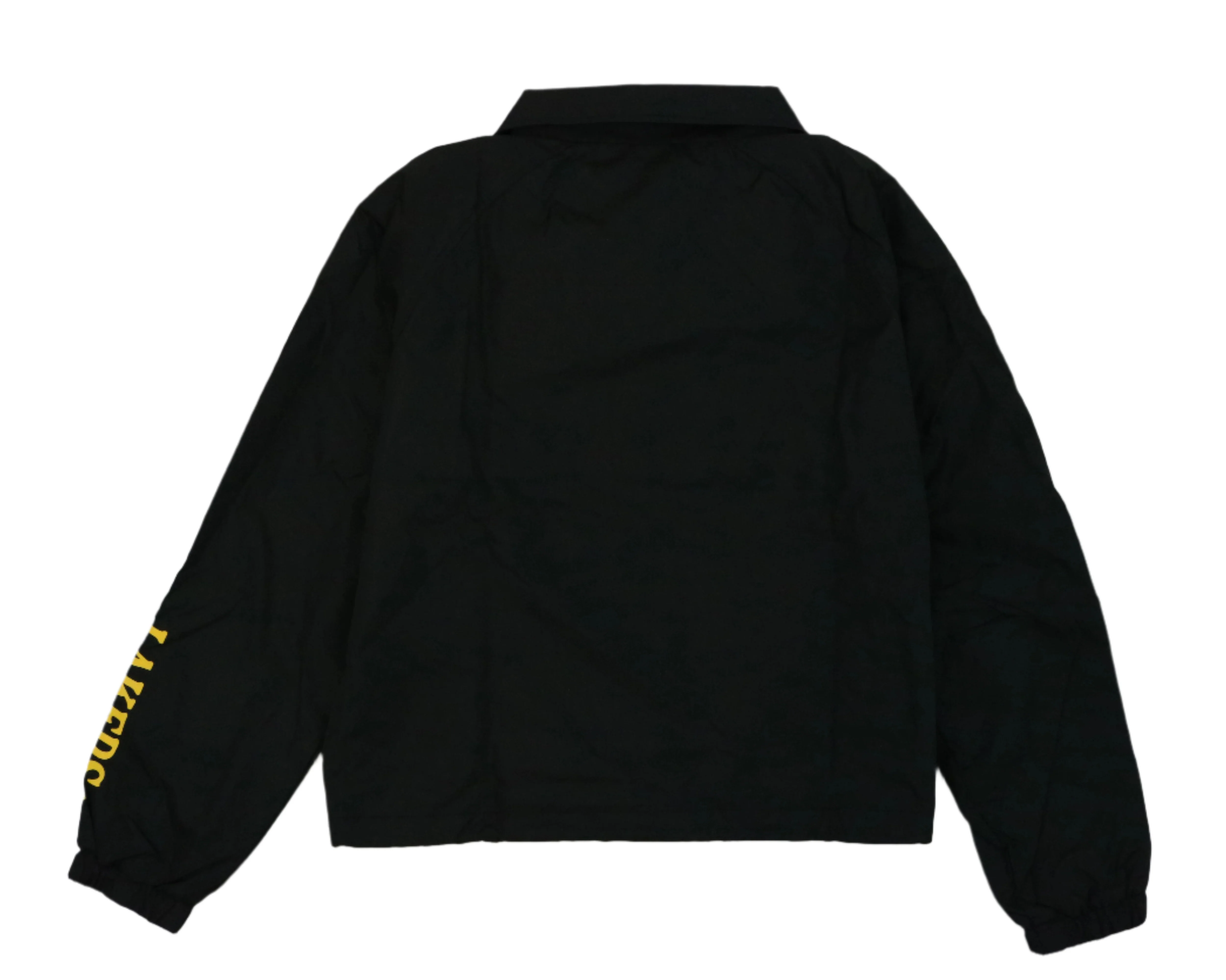 Lakers Women's Button Up Coaches Crop Jacket - Image 2