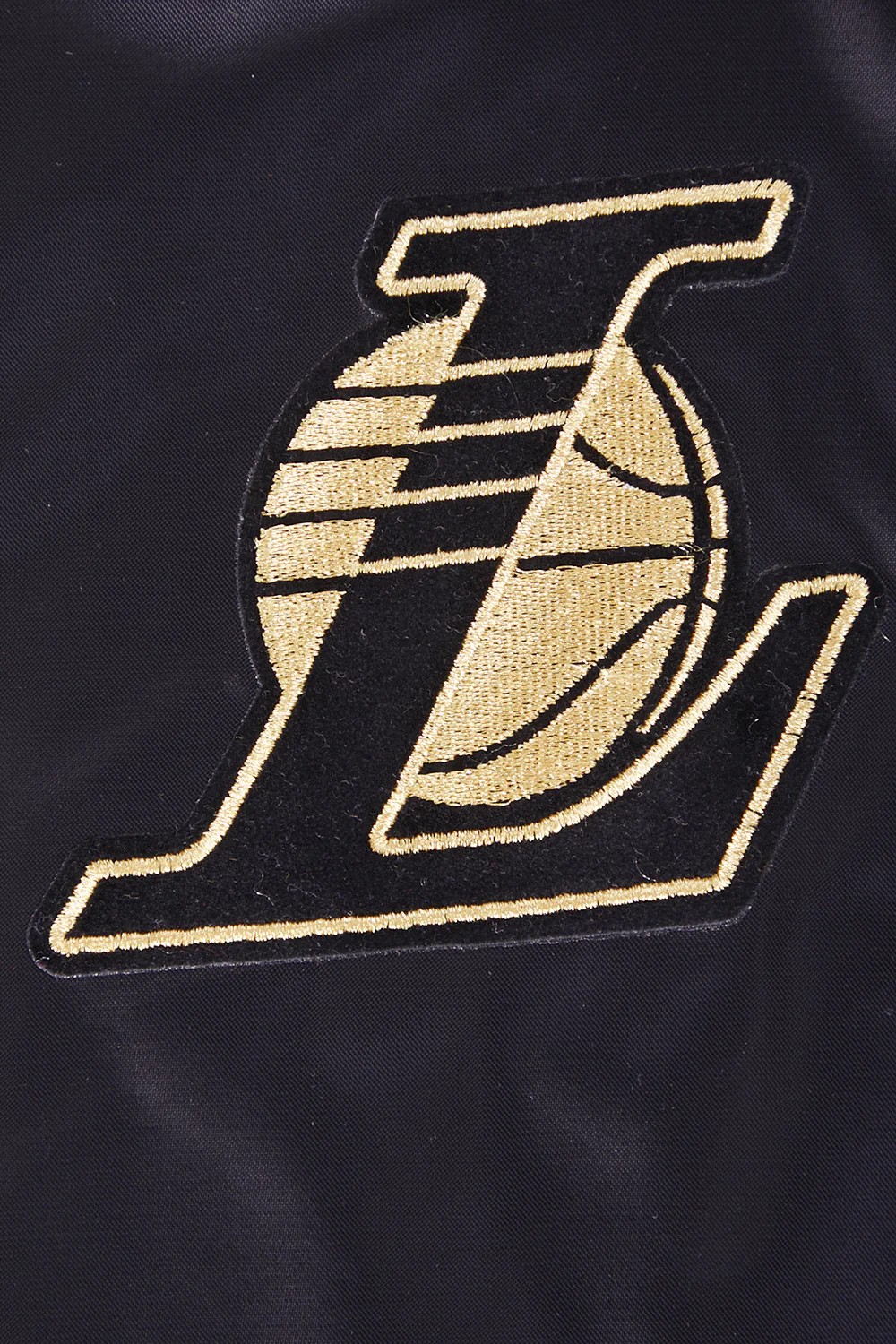 Lakers Womens Holiday Glam Satin Jacket - Image 6