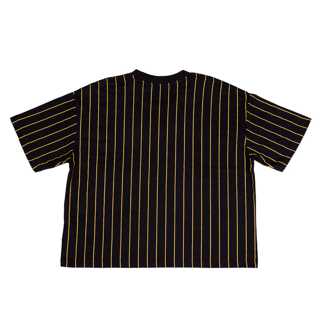 Lakers Women's Pinstripe SS Tee - Image 2