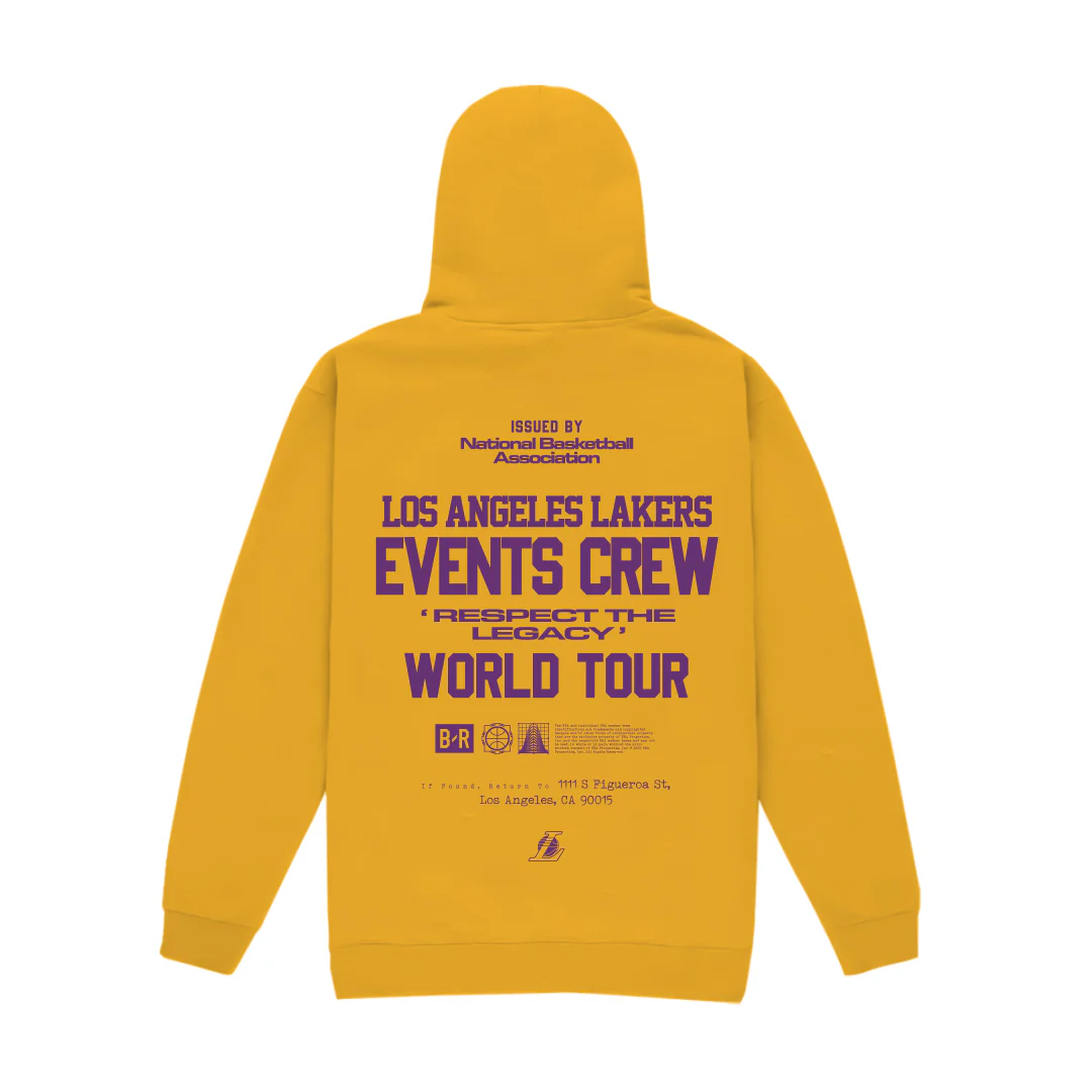 Lakers World Tour Crew Hoodie - Image 2