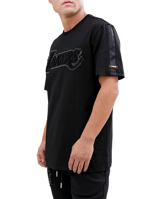 Wordmark Short Sleeve Los Angeles Lakers Tee - Image 3