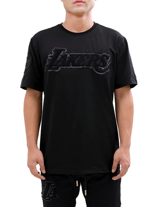 Wordmark Short Sleeve Los Angeles Lakers Tee - Image 4