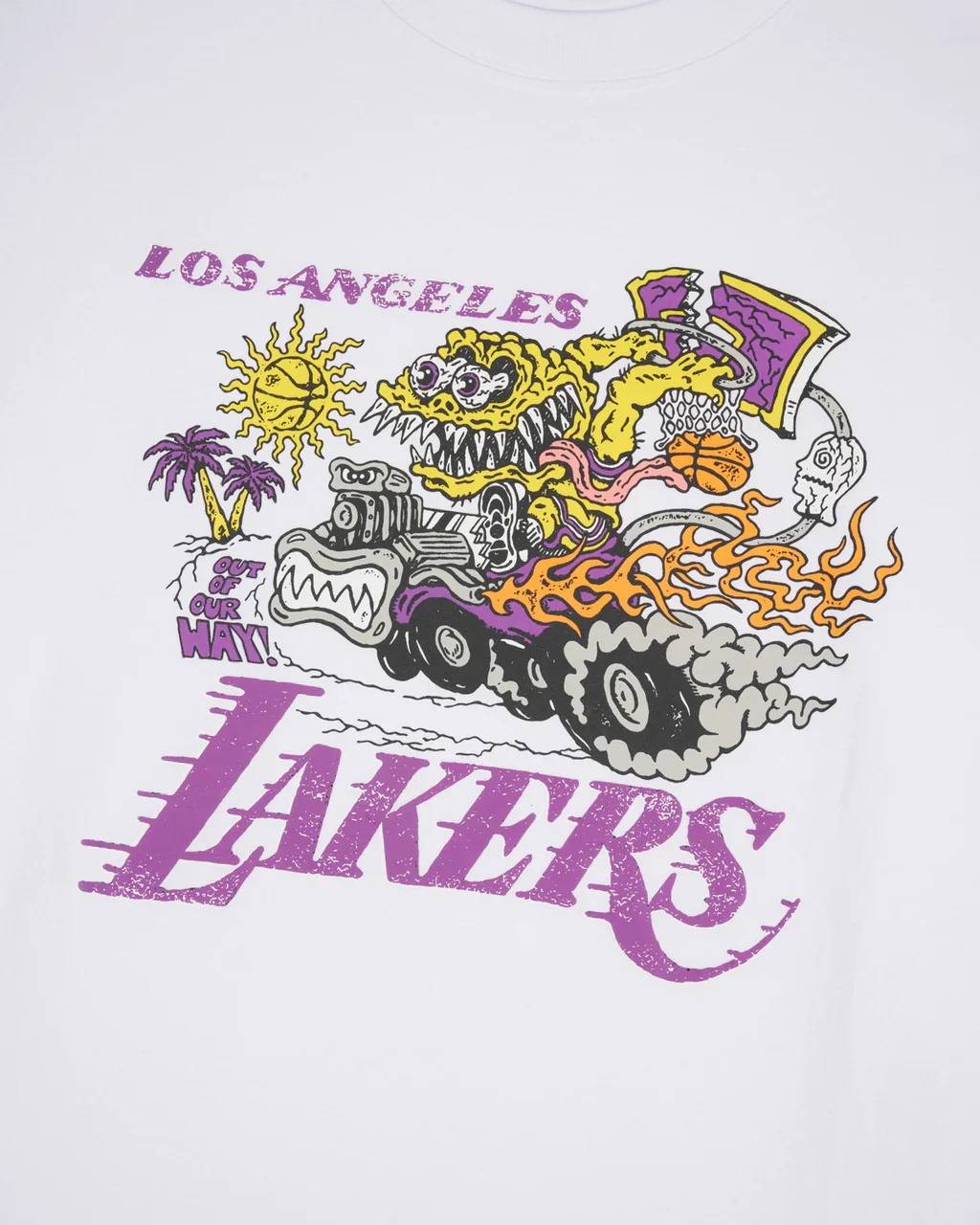 Lakers x Brain Dead Short Sleeve Tee - Image 3
