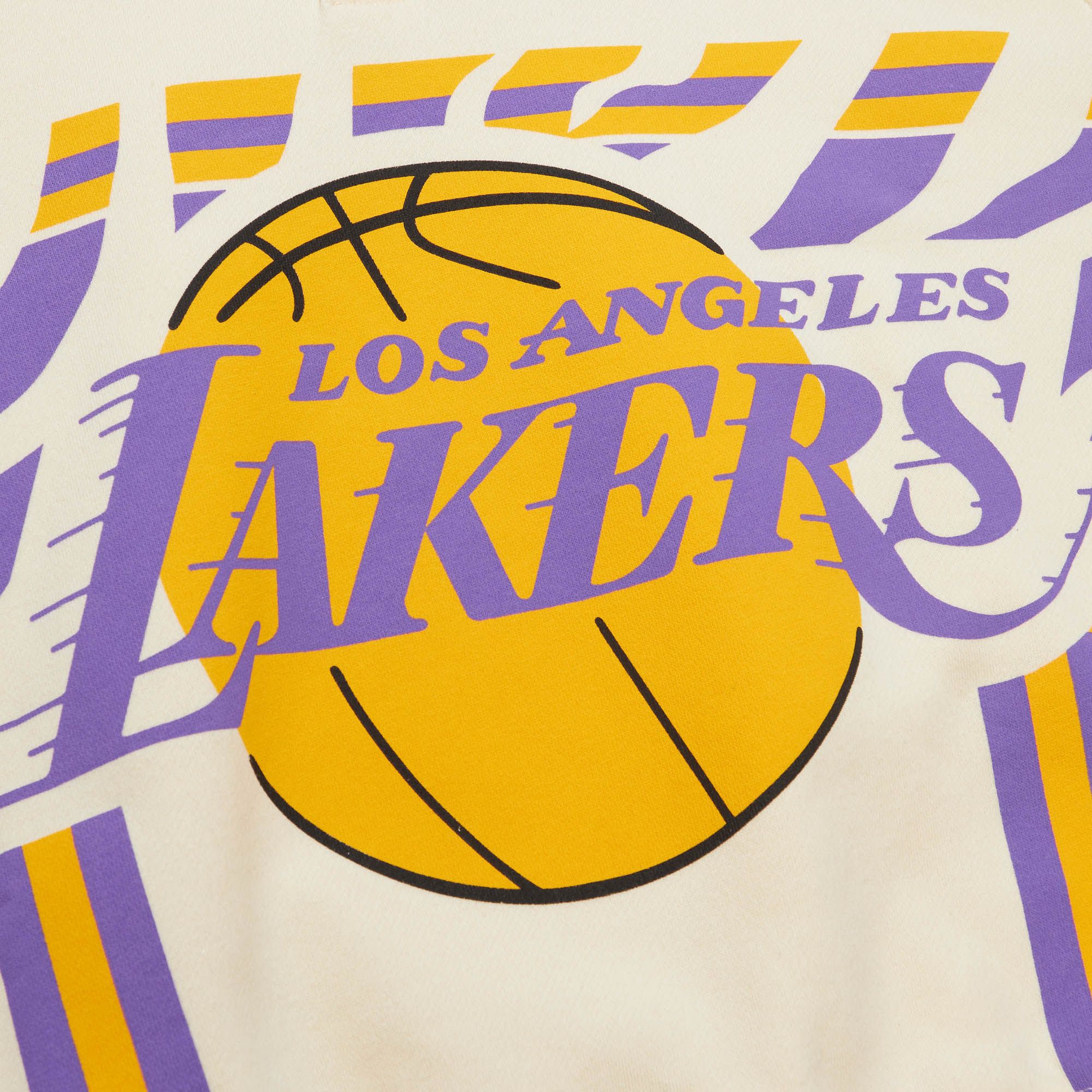 Lakers x Melody Ehsani Unisex Raglan Pullover - Image 4