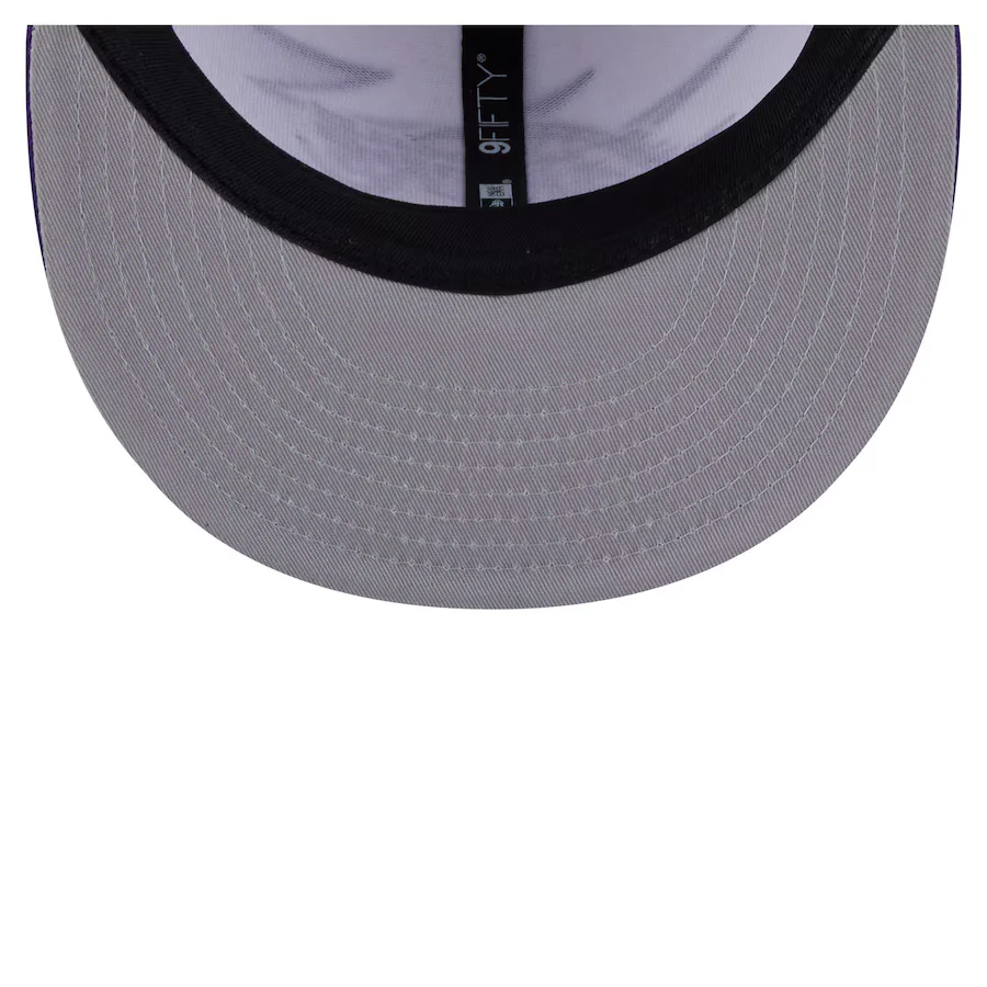 Lakers Youth 950 Jagged Snapback Hat - Image 5