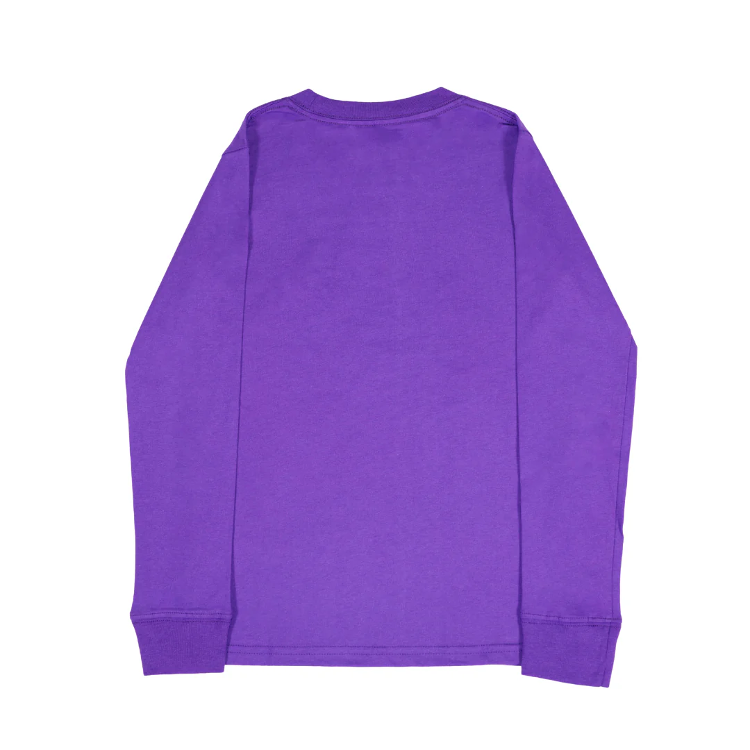 Lakers Youth Nike Practice Long Sleeve Tee - Image 2