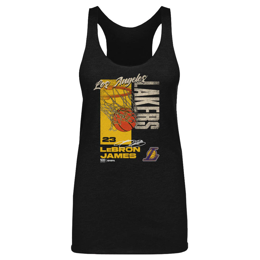LeBron James Los Angeles Lakers All Net WHT
