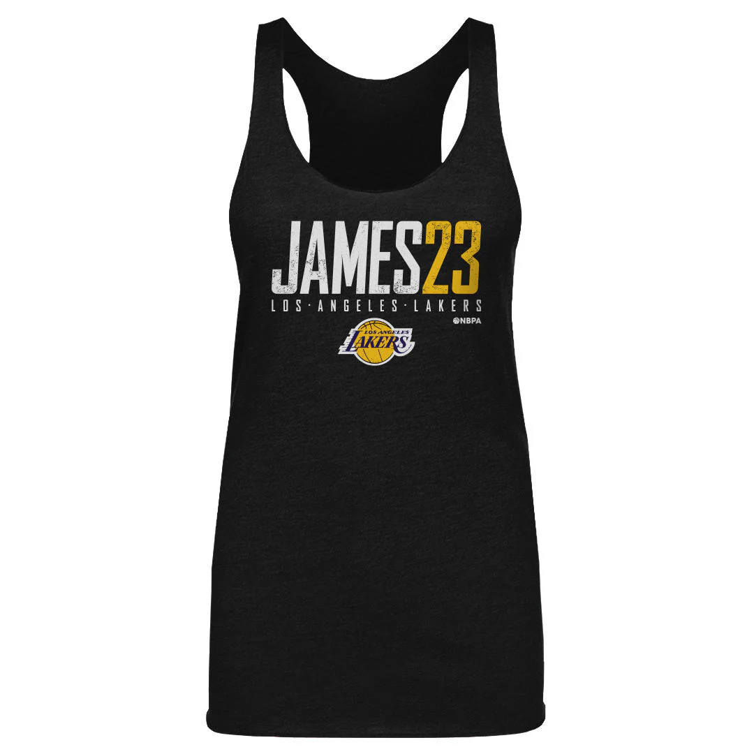 LeBron James Los Angeles Lakers Elite WHT