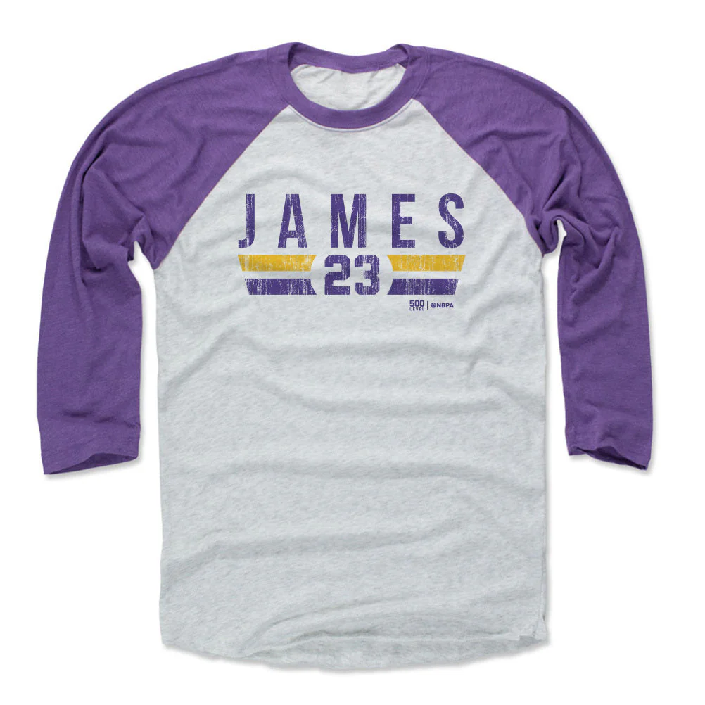 LeBron James Los Angeles Lakers Font - Image 2