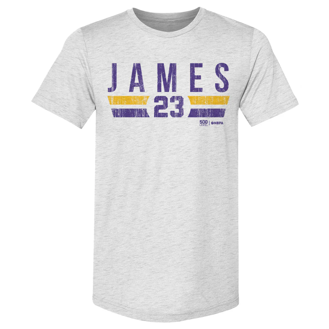 LeBron James Los Angeles Lakers Font - Image 2