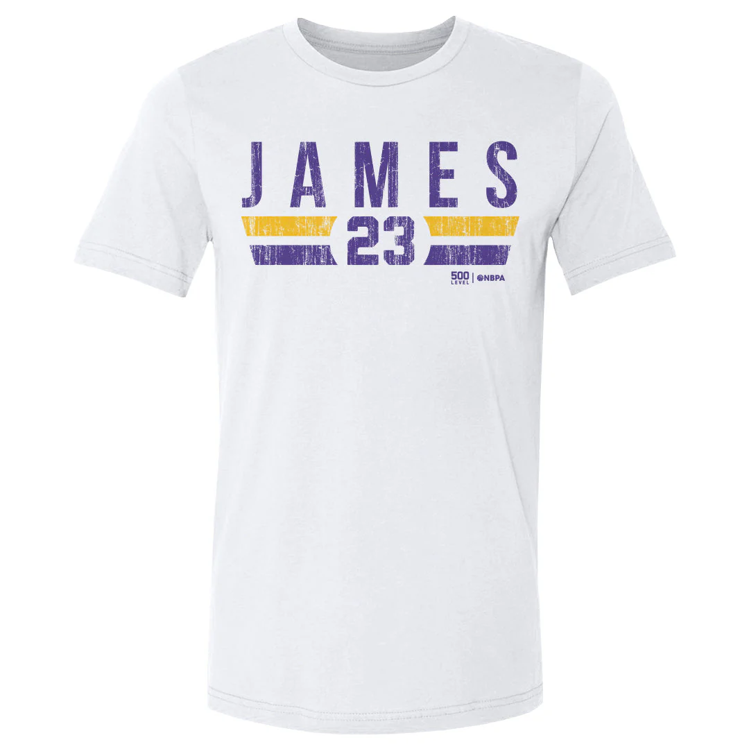 LeBron James Los Angeles Lakers Font - Image 2