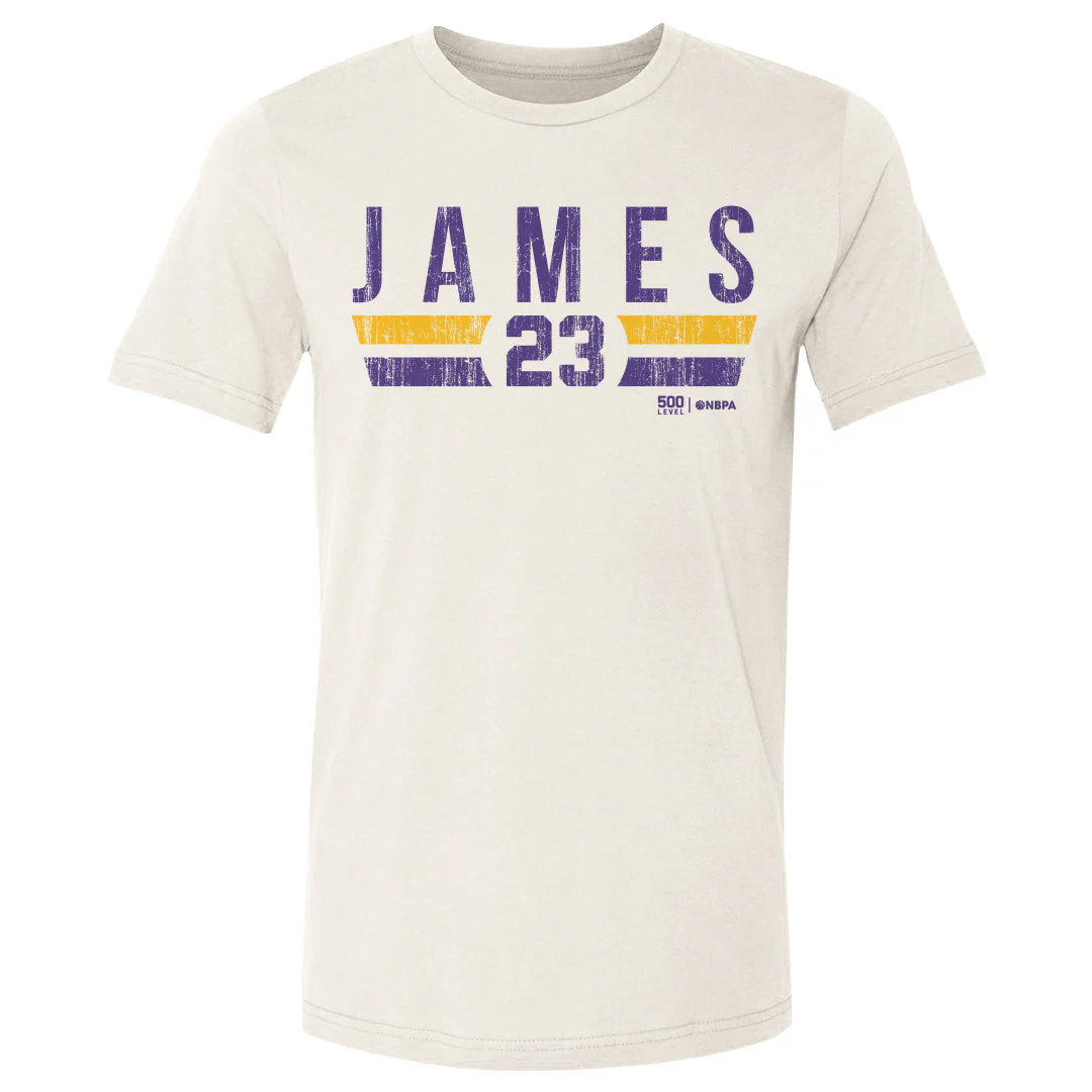 LeBron James Los Angeles Lakers Font - Image 3