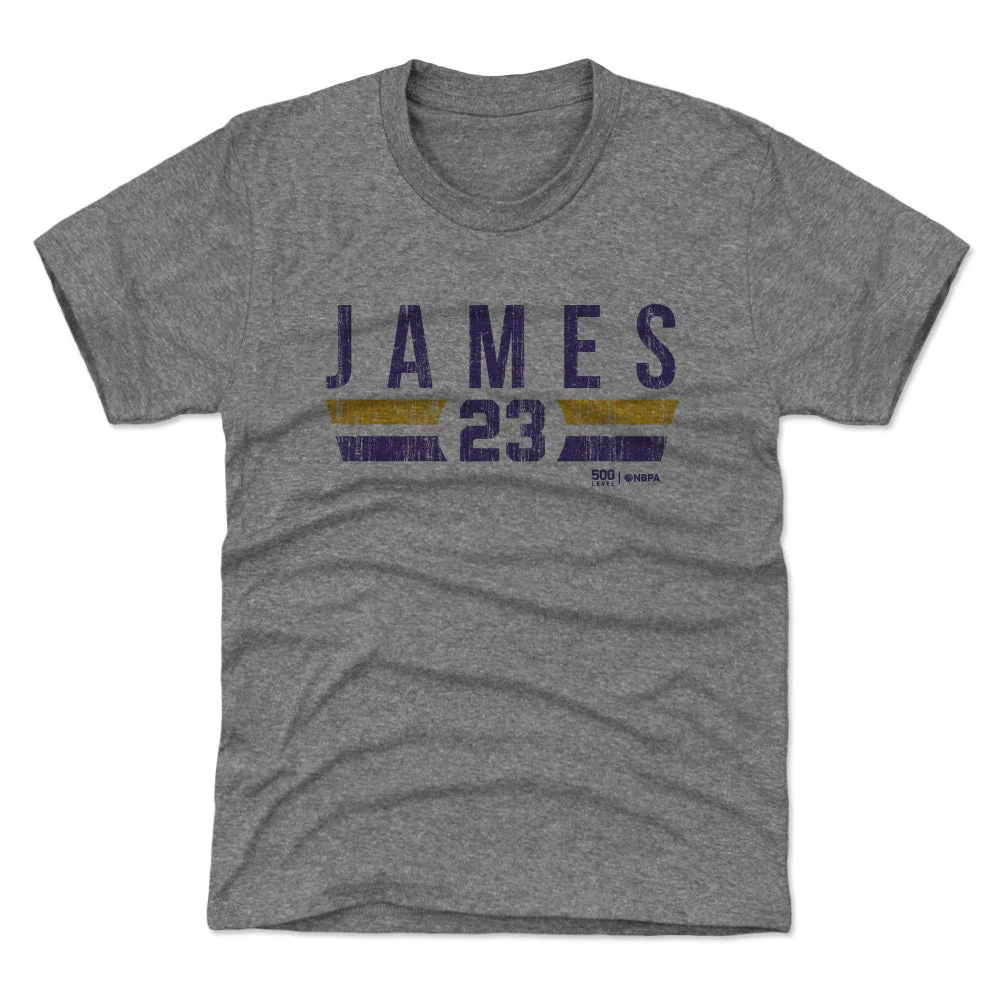 LeBron James Los Angeles Lakers Font - Image 2