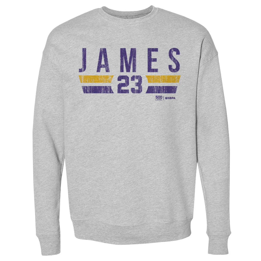 LeBron James Los Angeles Lakers Font - Image 2