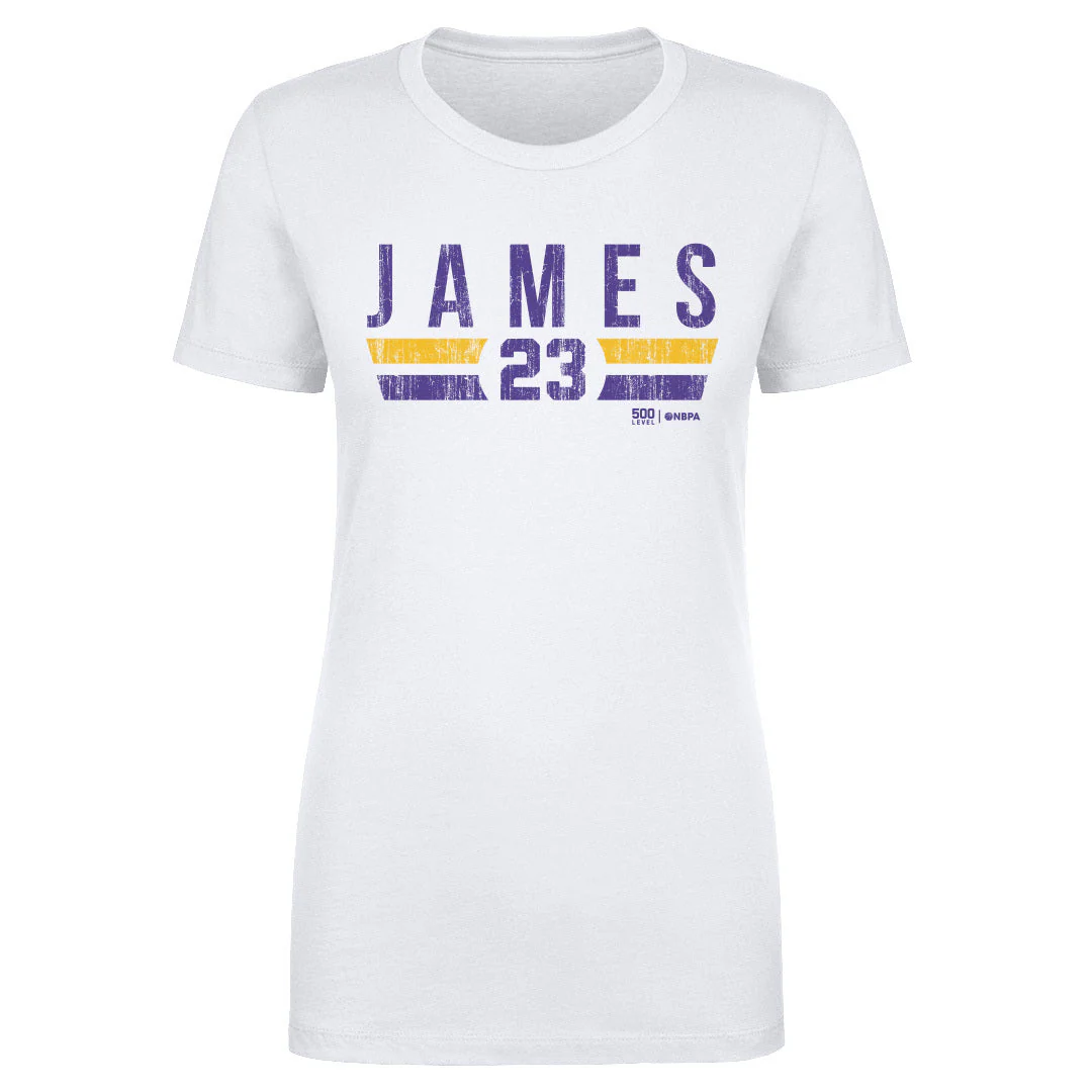 LeBron James Los Angeles Lakers Font - Image 2