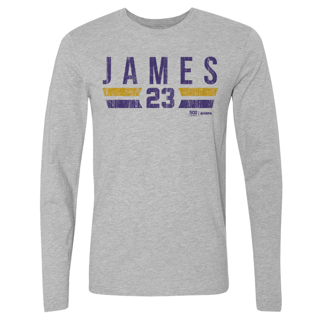 LeBron James Los Angeles Lakers Font - Image 2