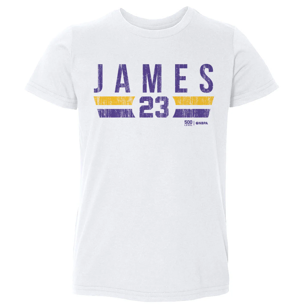 LeBron James Los Angeles Lakers Font - Image 2
