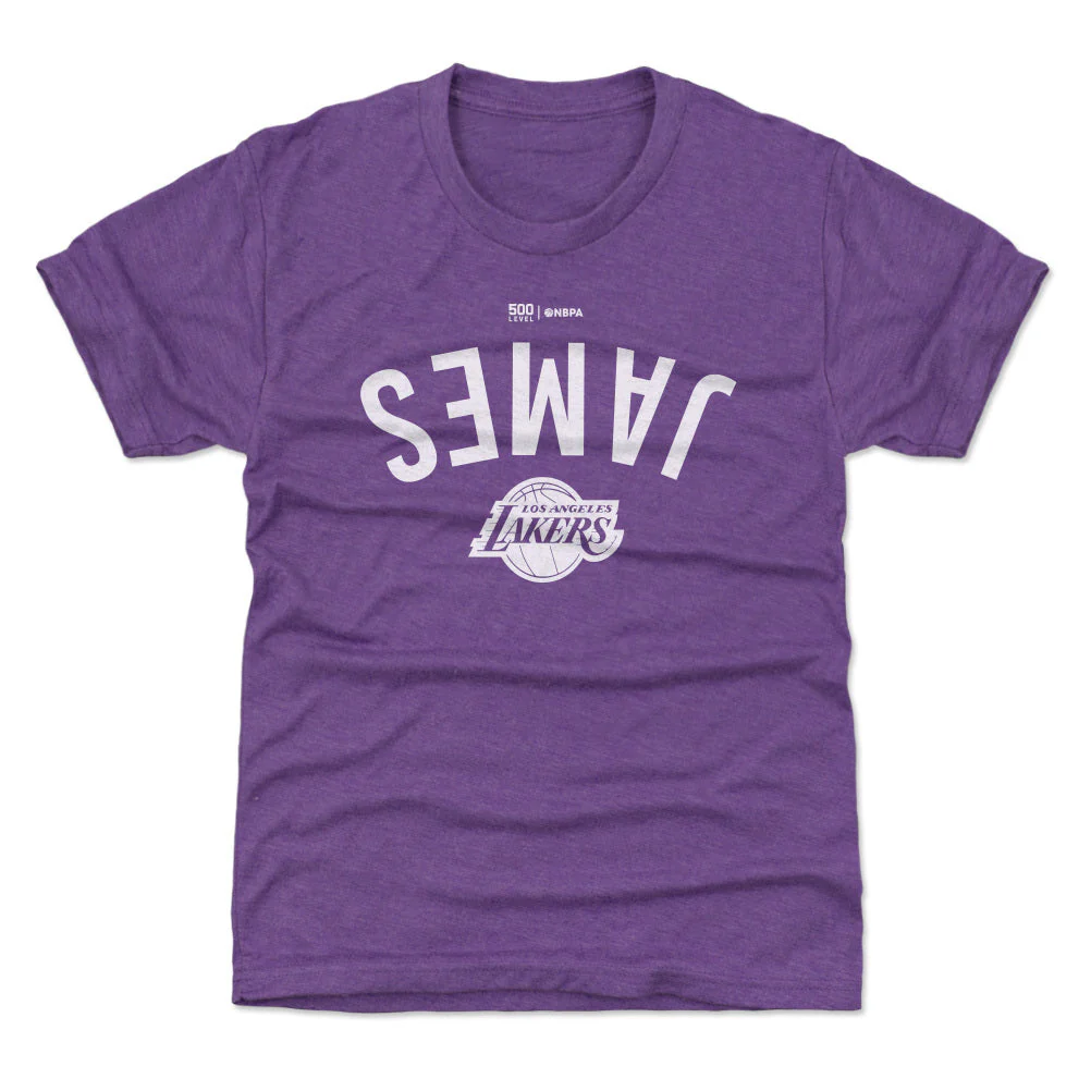 LeBron James Los Angeles Lakers Invert WHT