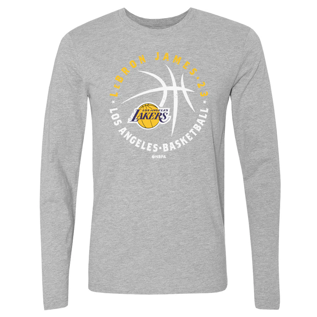 LeBron James Los Angeles Lakers Player Ball WHT - Image 2
