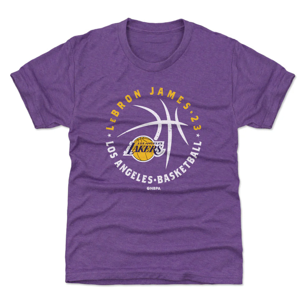LeBron James Los Angeles Lakers Player Ball WHT - Image 3
