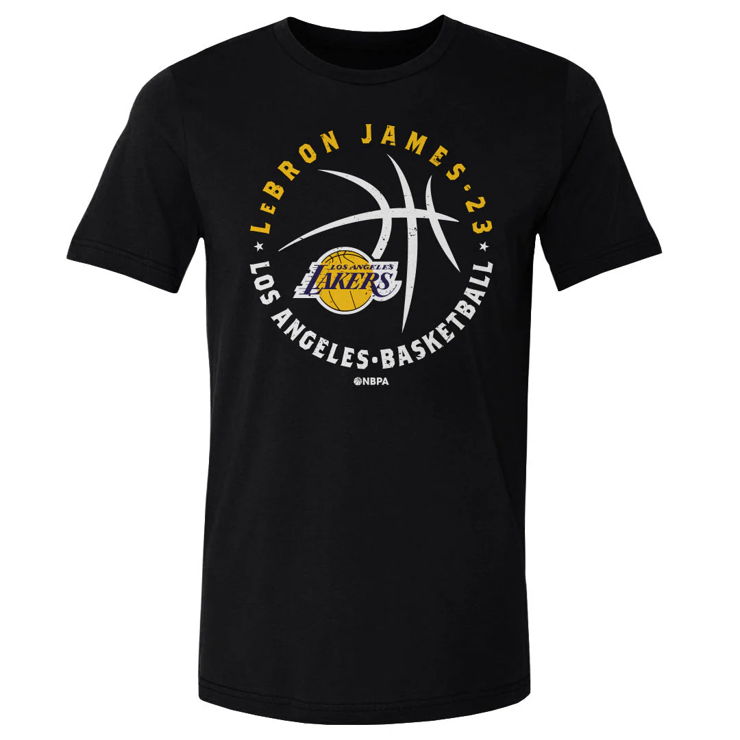 LeBron James Los Angeles Lakers Player Ball WHT - Image 2