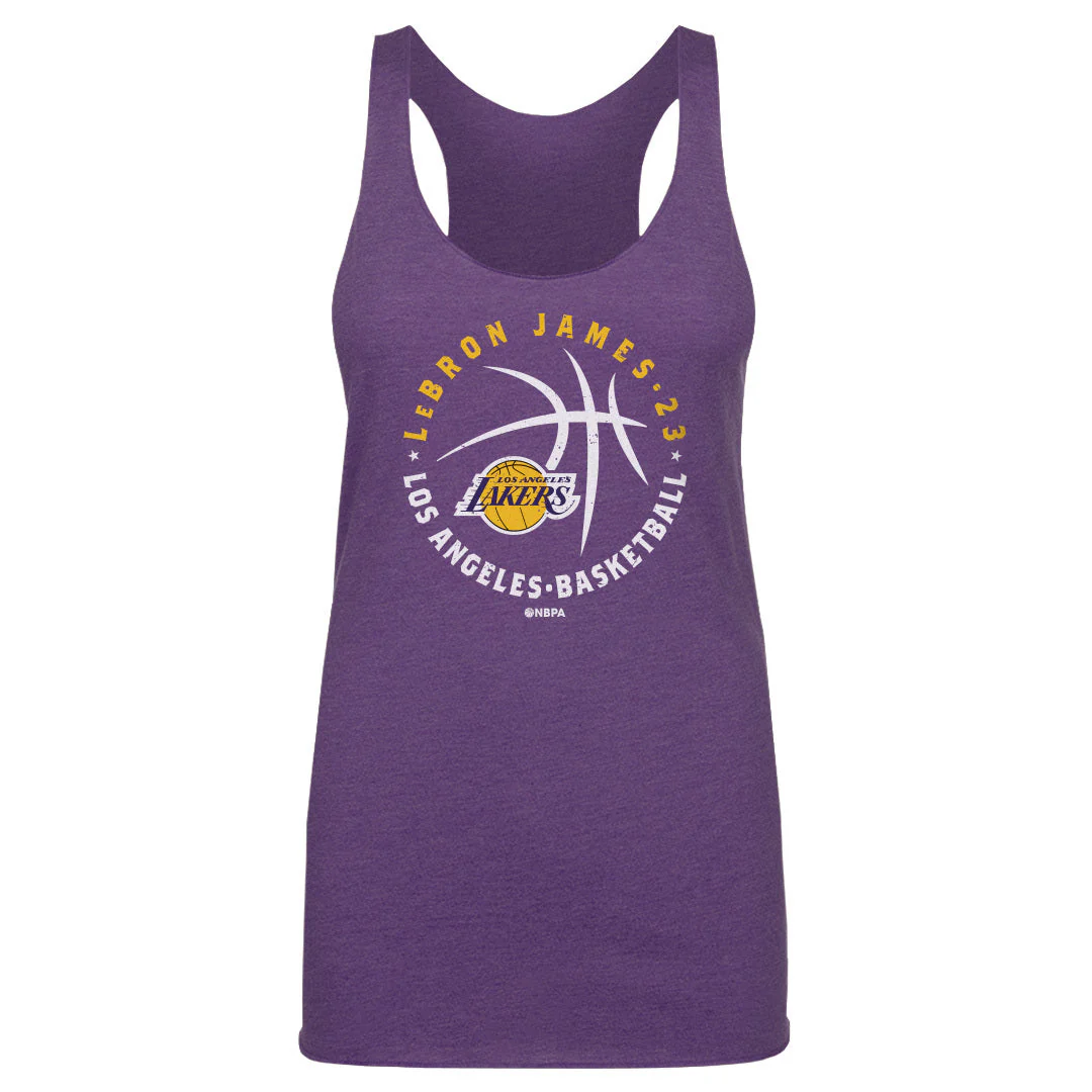 LeBron James Los Angeles Lakers Player Ball WHT - Image 2