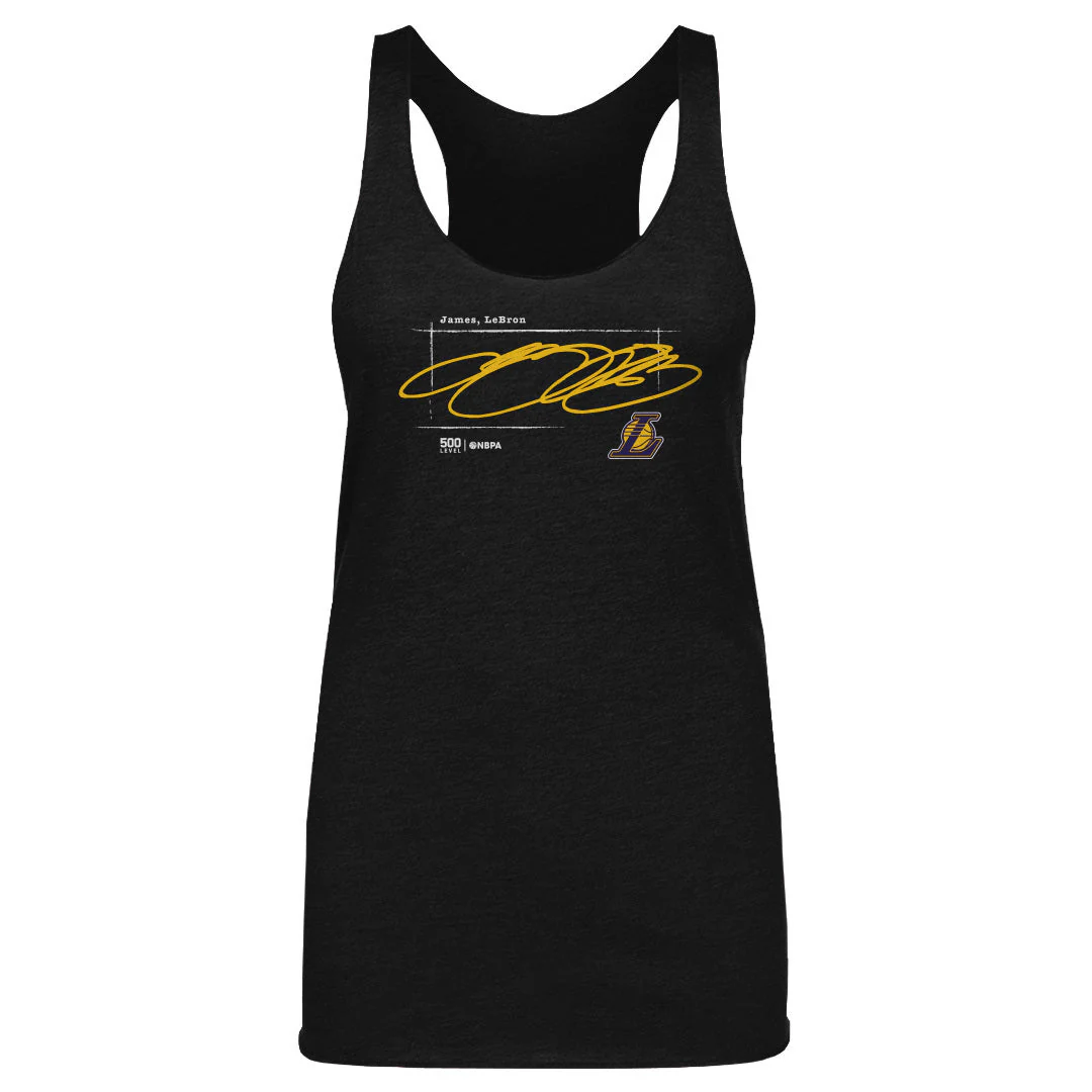 LeBron James Los Angeles Lakers Signature WHT - Image 2