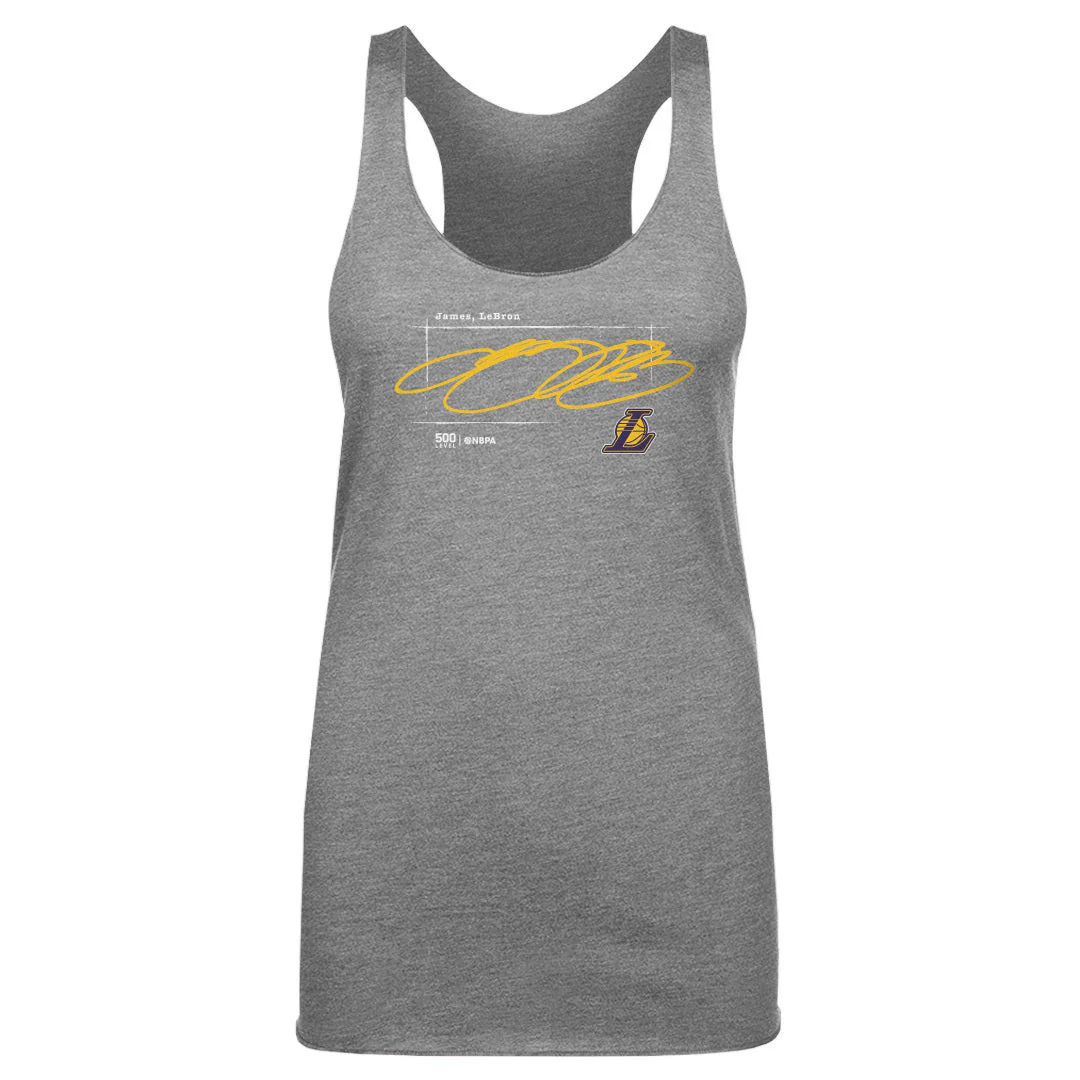 LeBron James Los Angeles Lakers Signature WHT - Image 3