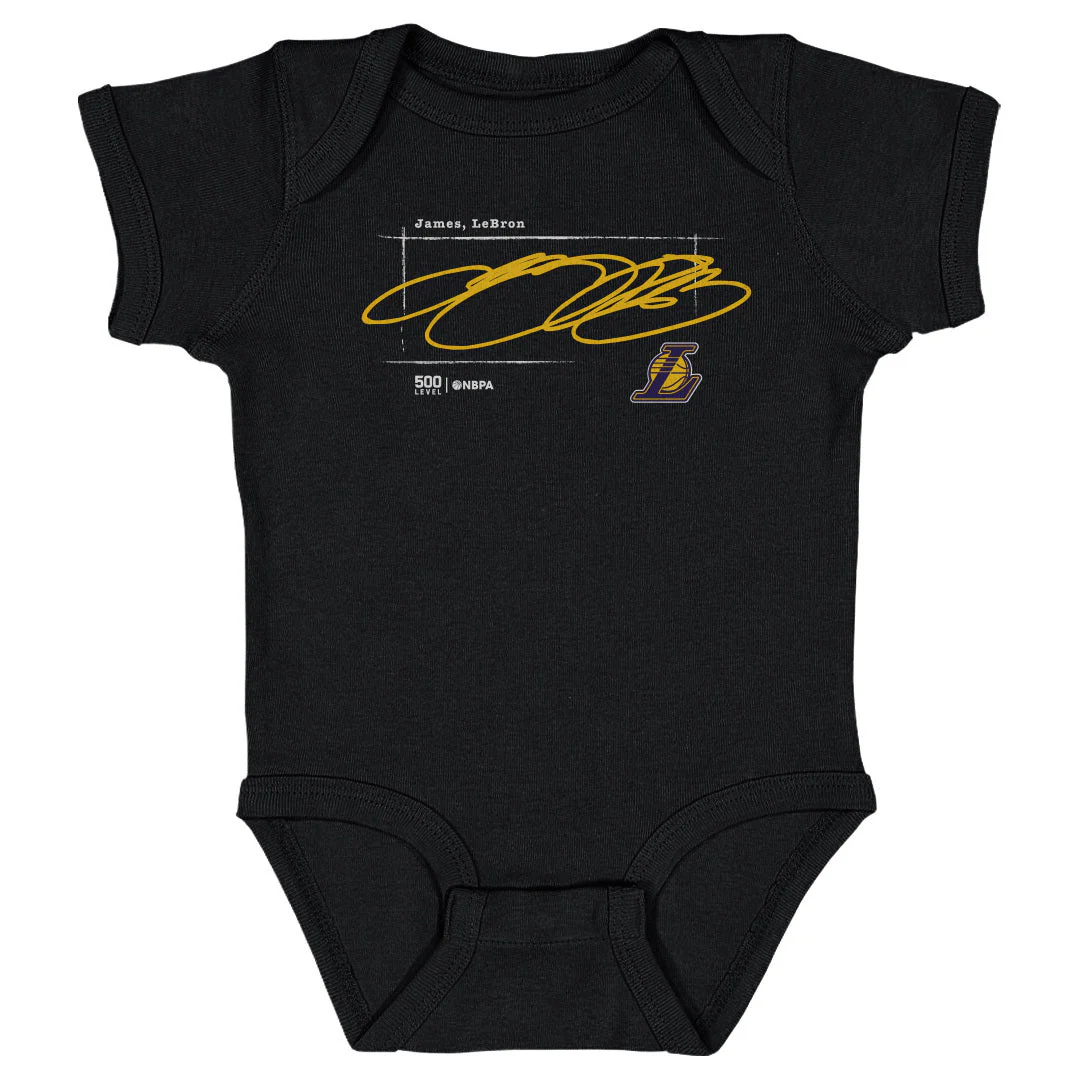 LeBron James Los Angeles Lakers Signature WHT - Image 2
