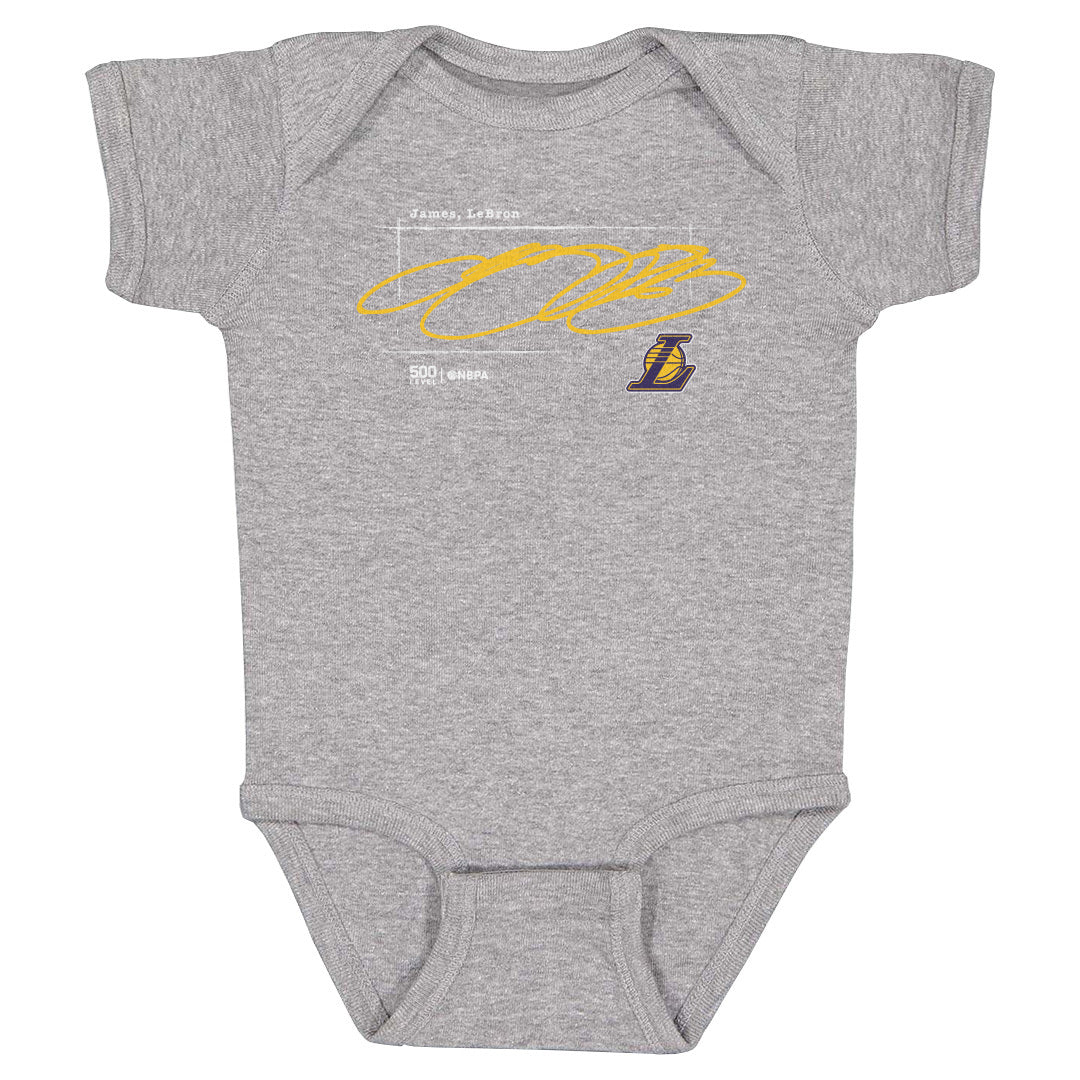 LeBron James Los Angeles Lakers Signature WHT - Image 3