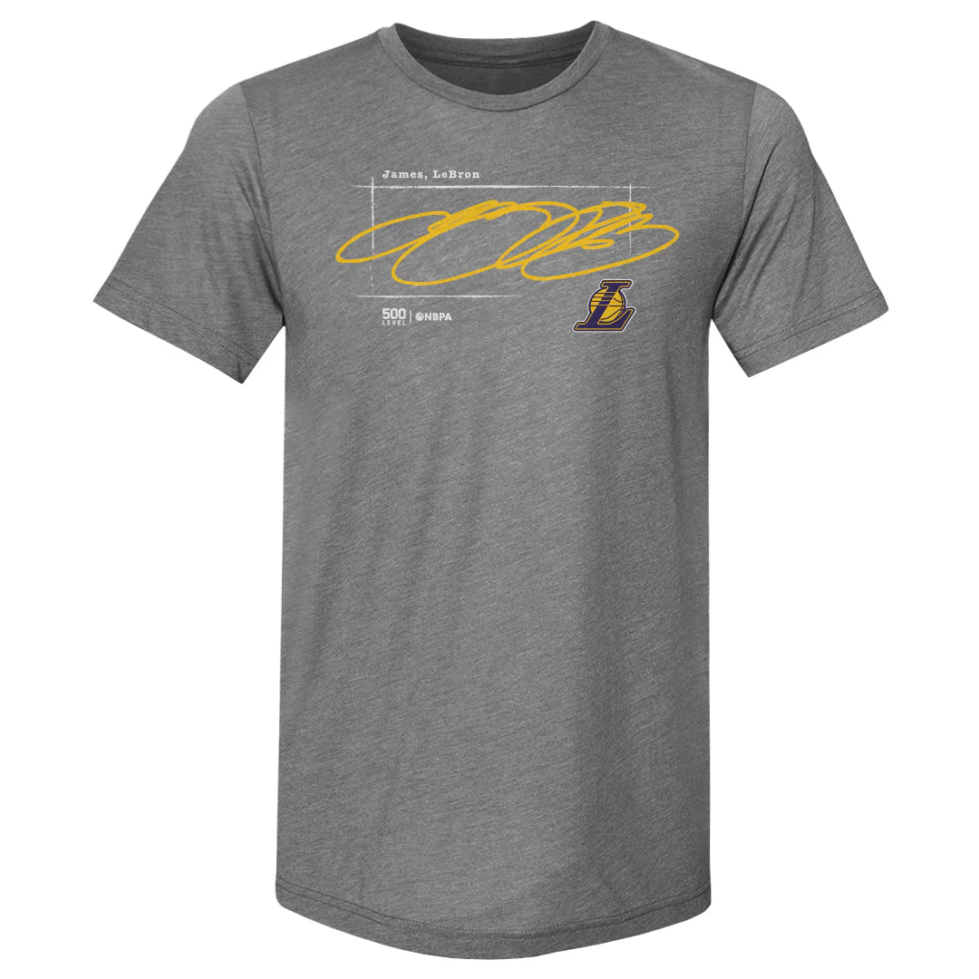 LeBron James Los Angeles Lakers Signature WHT - Image 3
