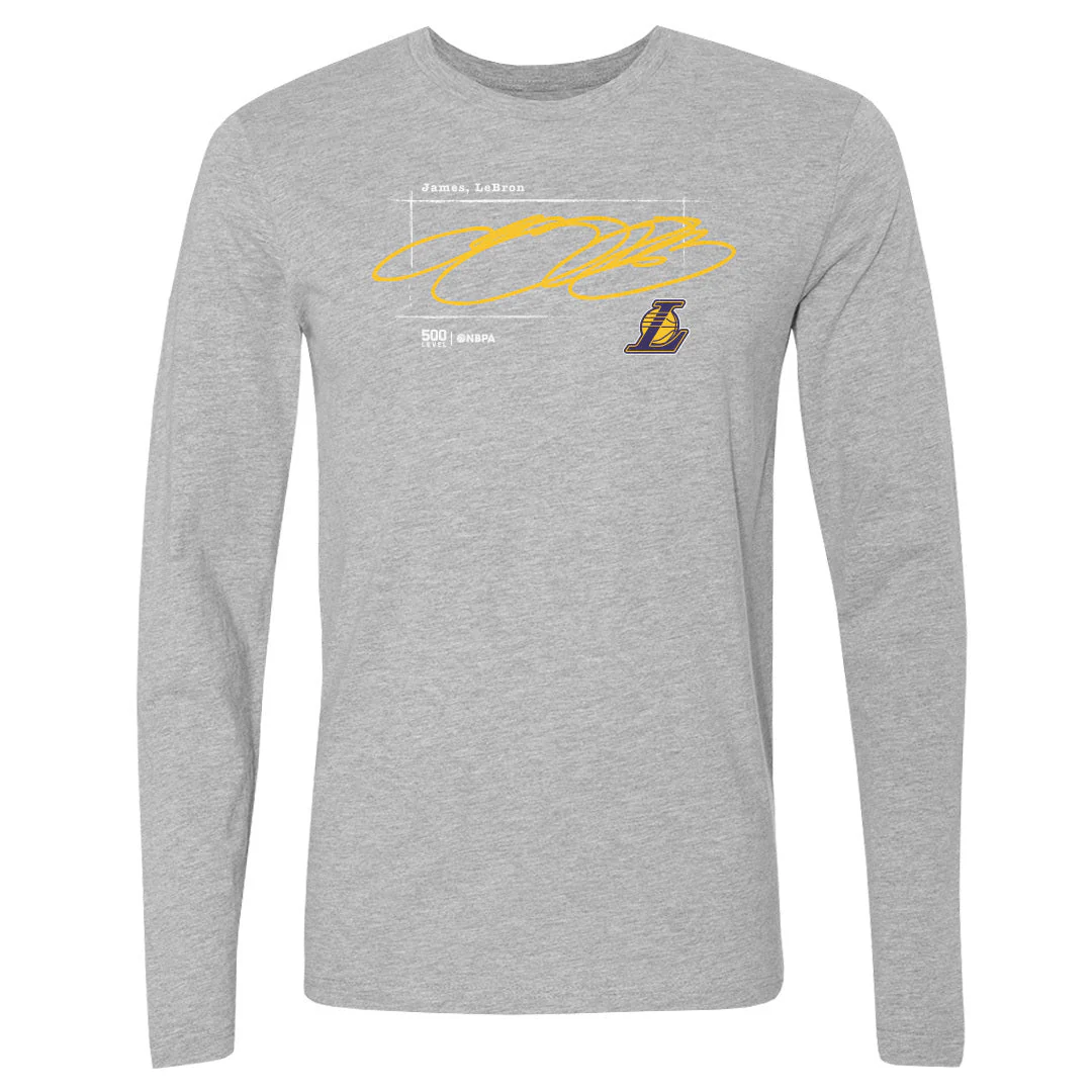 LeBron James Los Angeles Lakers Signature WHT - Image 2