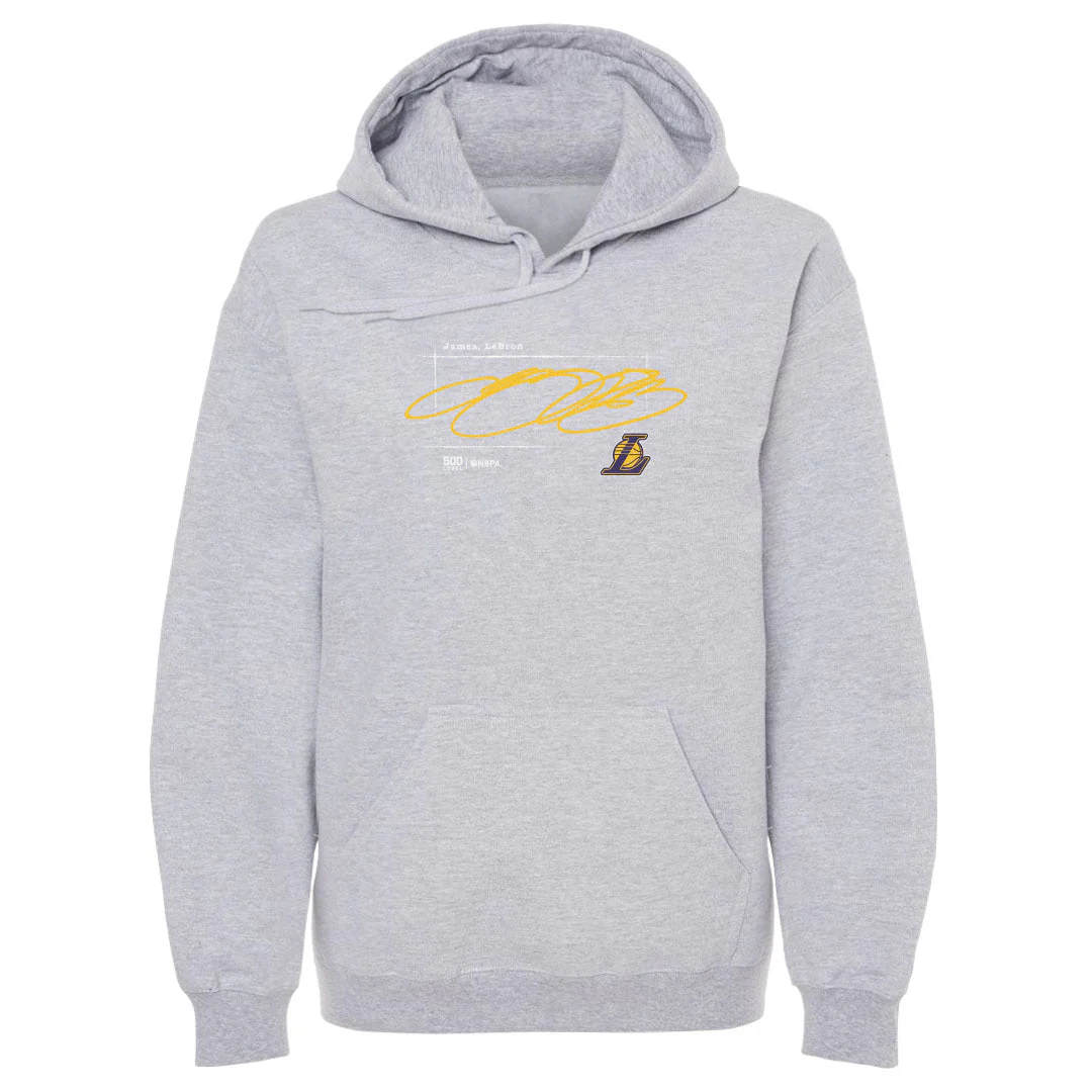 LeBron James Los Angeles Lakers Signature WHT - Image 2