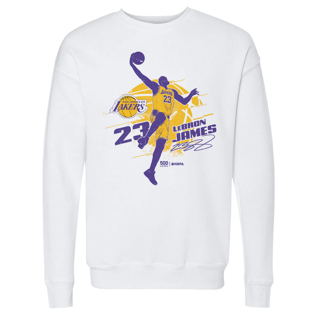 LeBron James Los Angeles Lakers Silhouette
